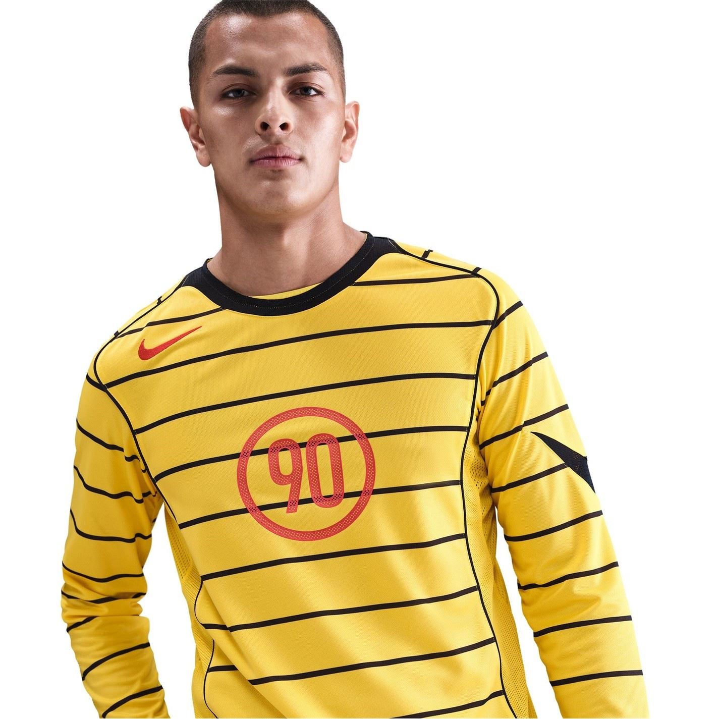Nike T90 Energy Crew Neck Long Sleeve Competition T-Shirt