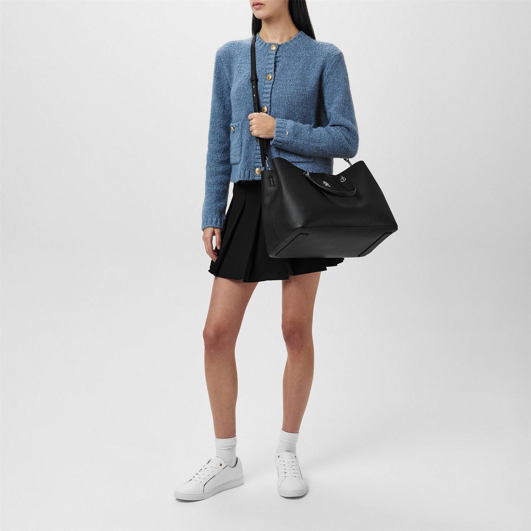 Tommy Hilfiger Emblem Satchel Bag