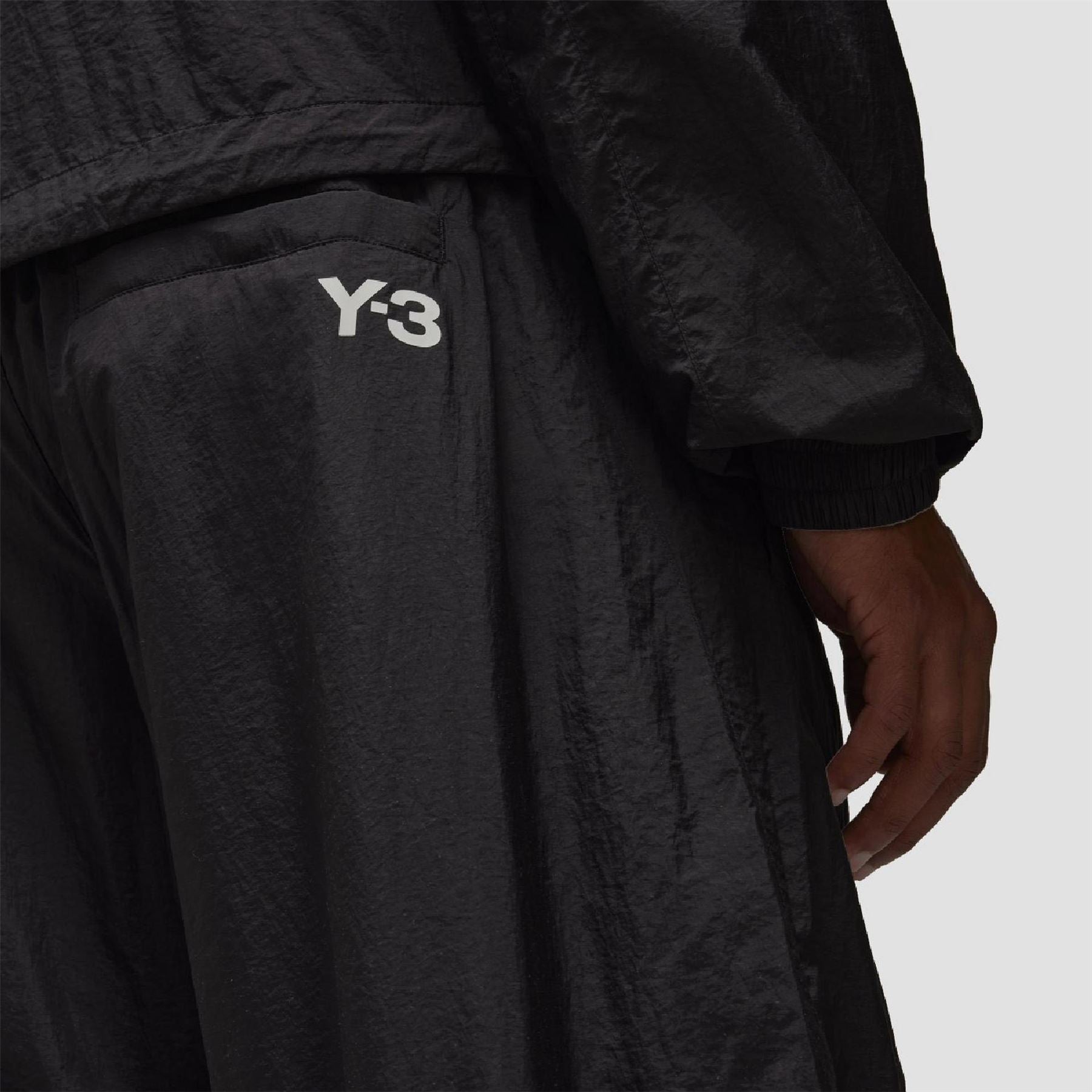 Y3 3 Stripes Shell Track Bottoms