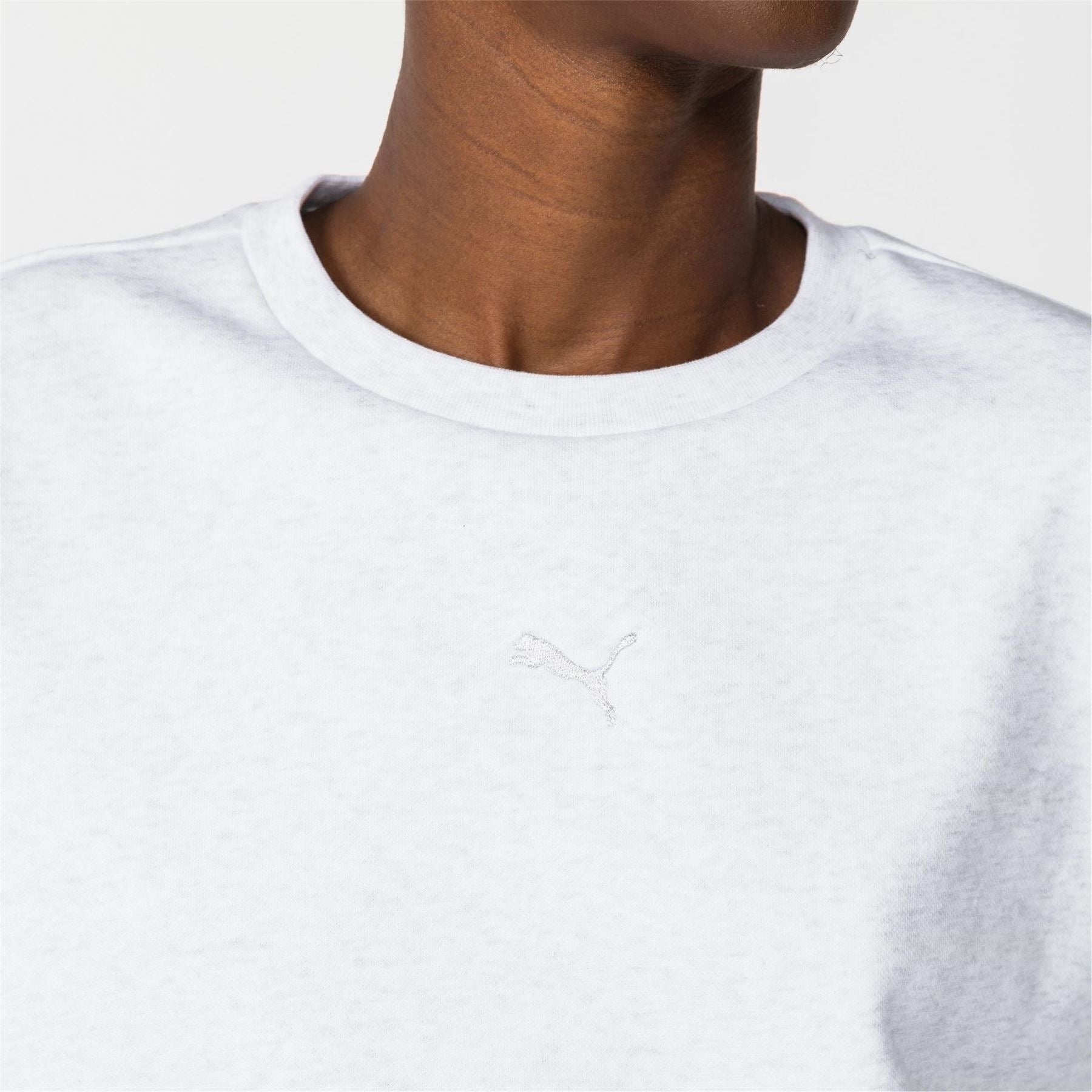 Puma Womens Ess Oversized Crew Fl Sweatshirt