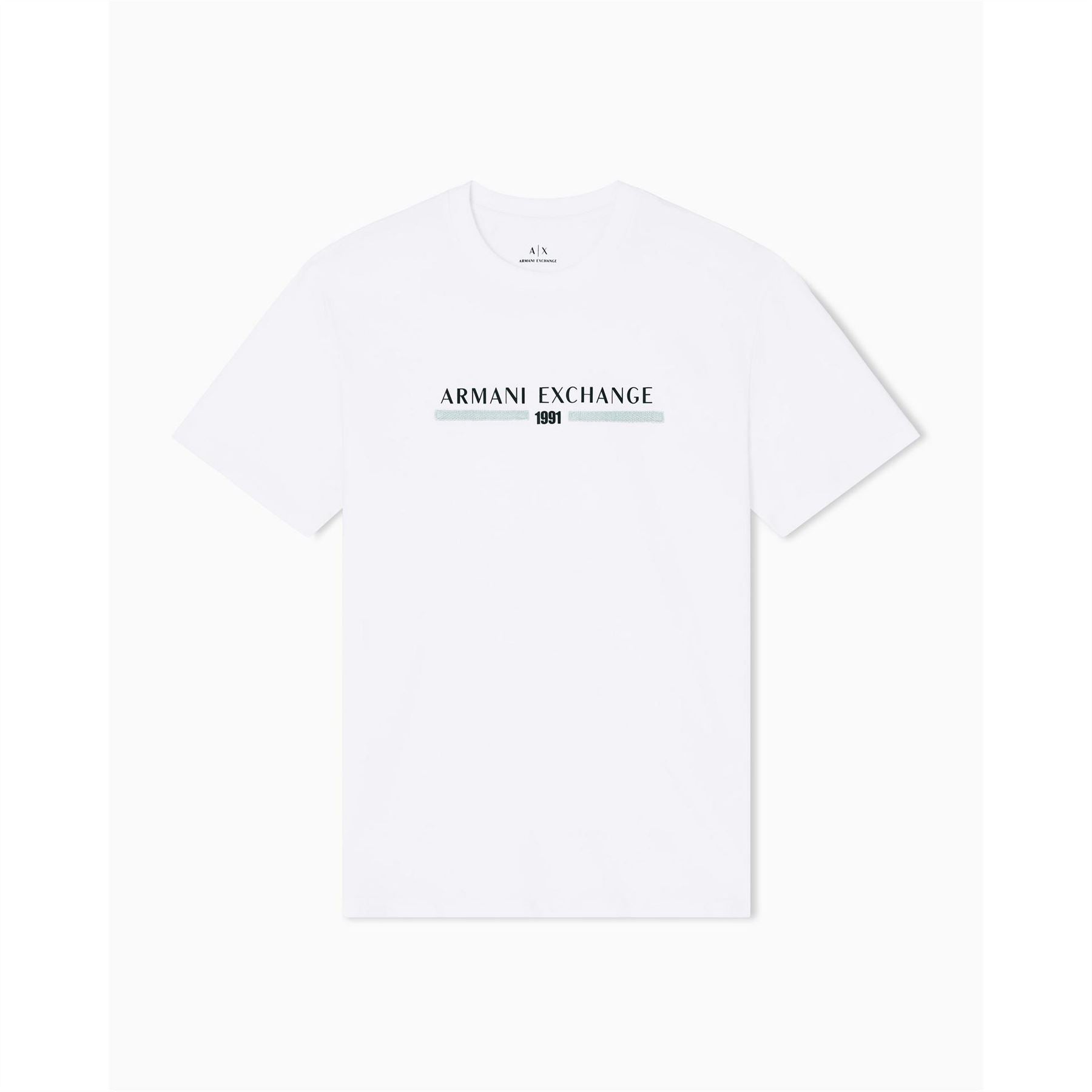 Armani Exchange Exchange Crew Neck Short Sleeve Jersey T-Shirt