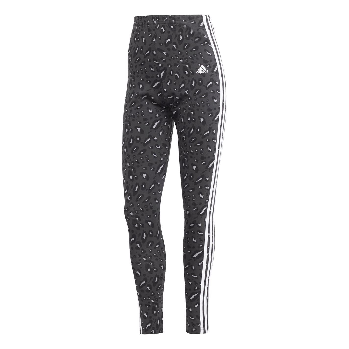 adidas Womens Essentials 3 Stripe Leggings
