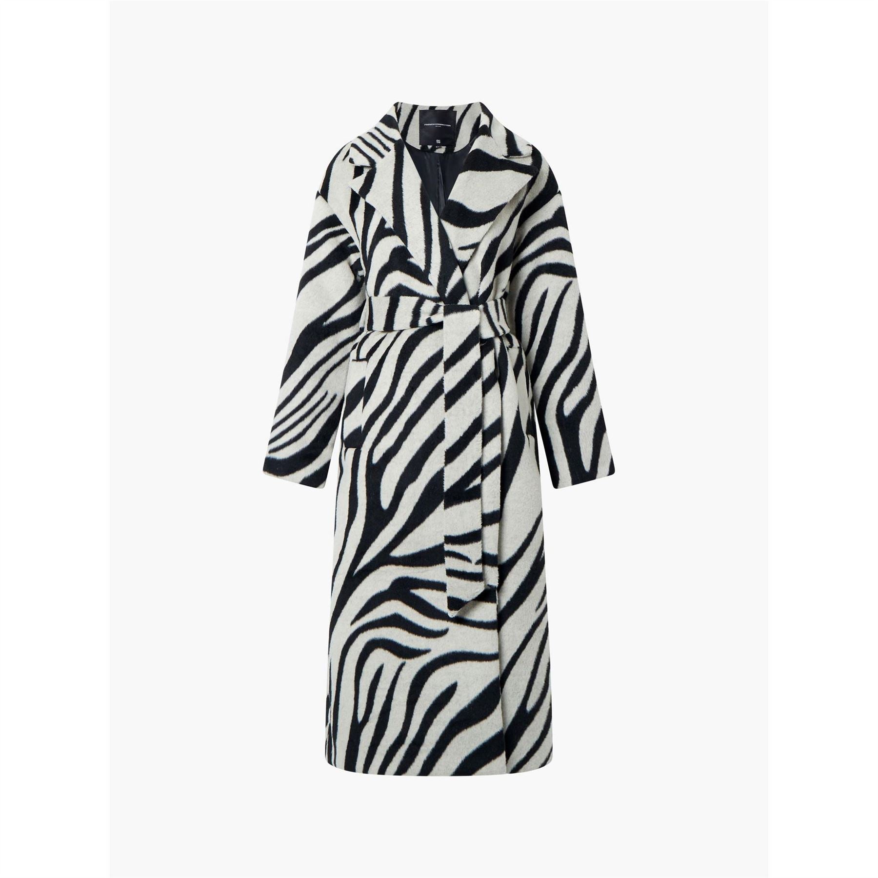 French Connection Belted Relaxed Fit Coat