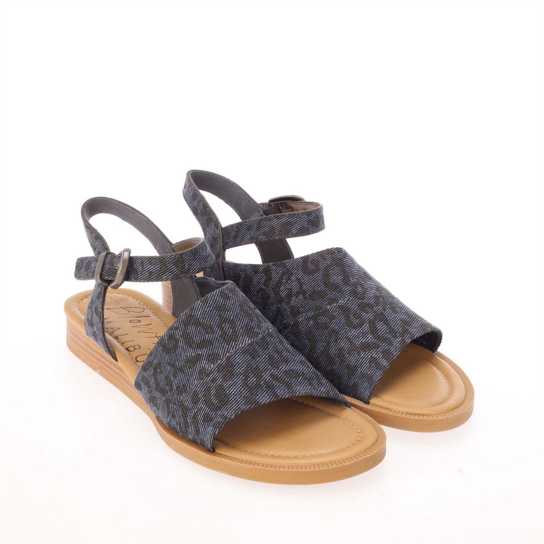 Blowfish Malibu Ardice Leopard Print Sandals