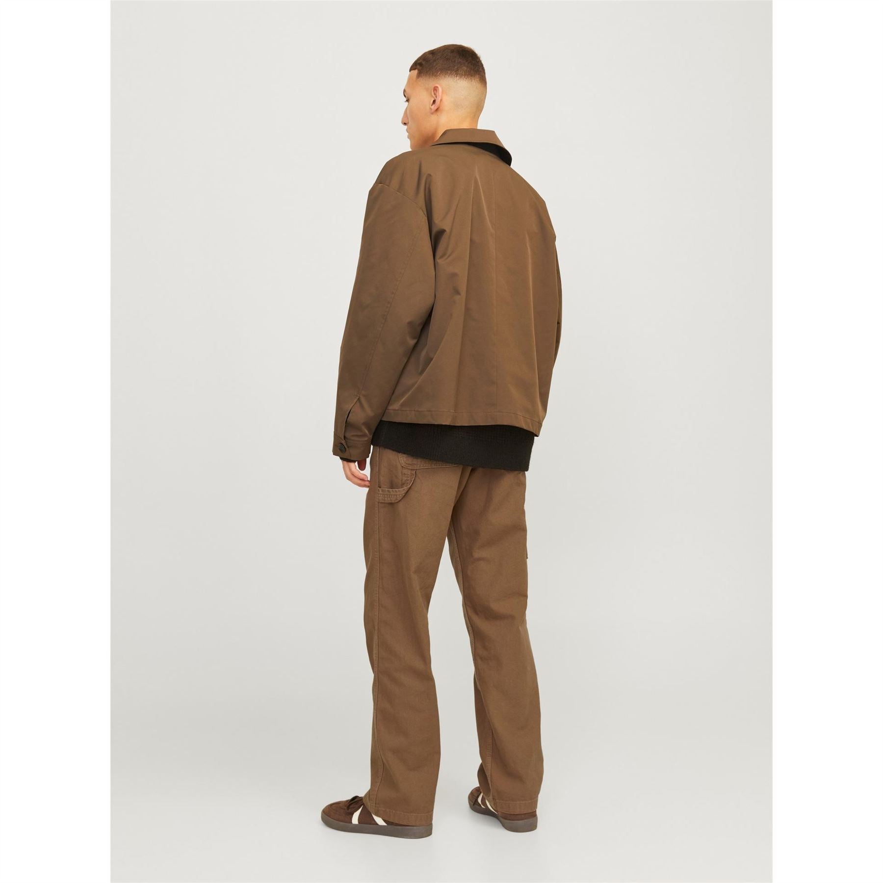 Jack and Jones Straight Leg Cargo Pants with Side Pocket