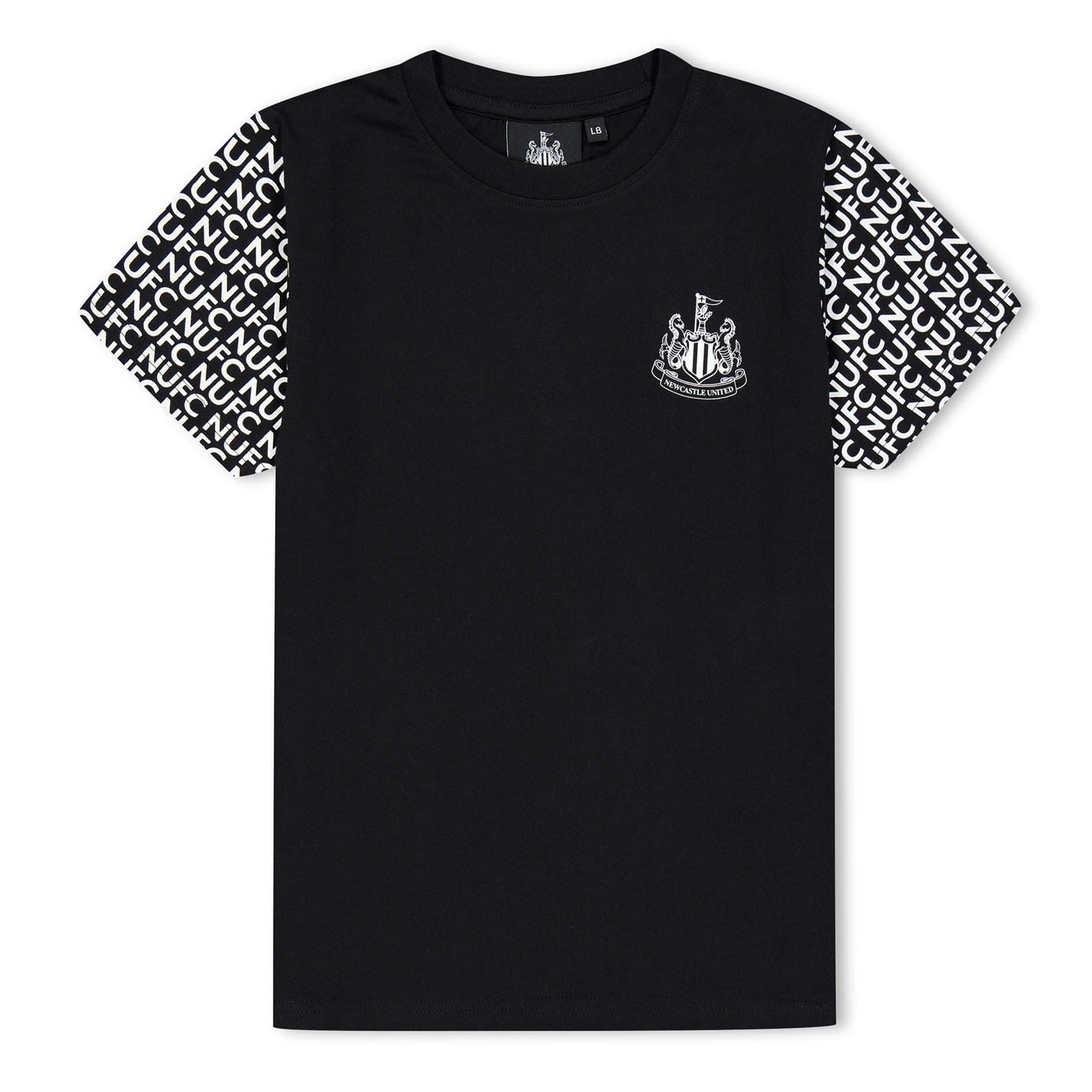 Source Lab Newcastle United Graphic T-Shirt Juniors