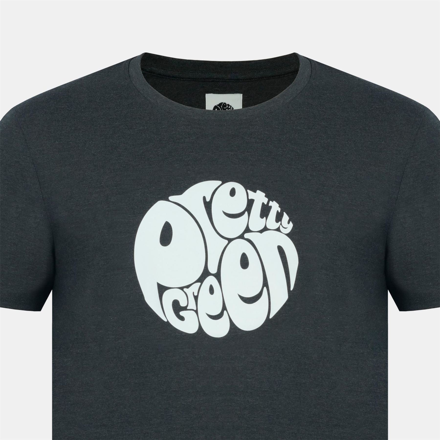 Pretty Green 5 Pack Cotton Crew Neck Short Sleeve T-Shirt