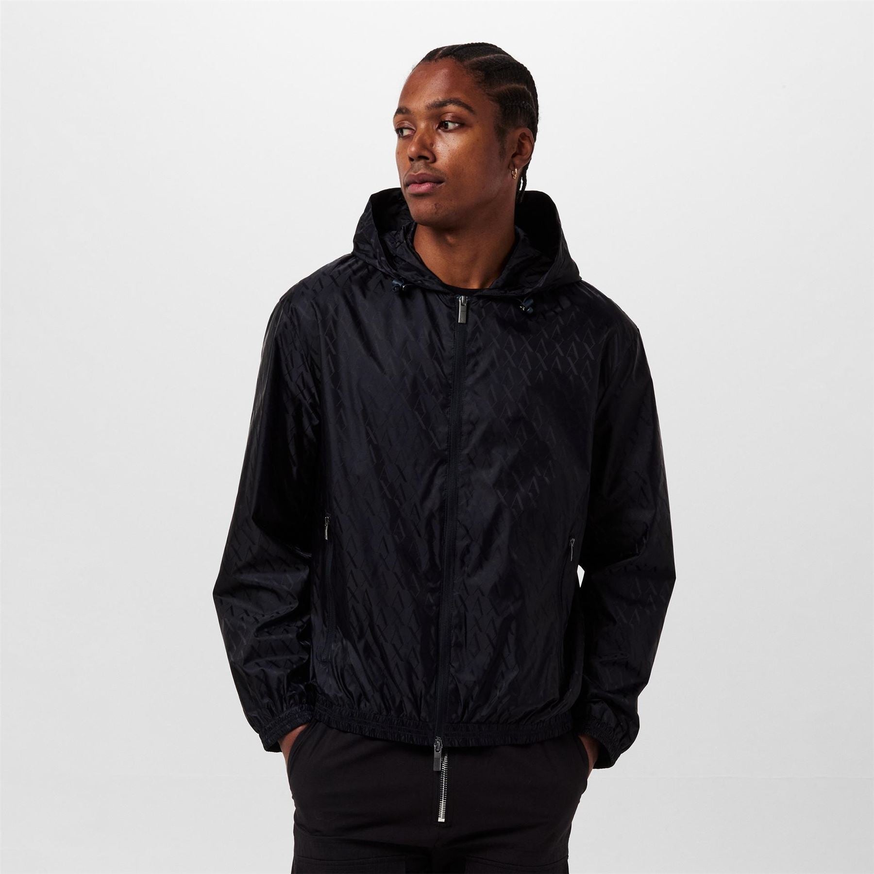 Armani Exchange Exchange Hooded Harrington Jacket