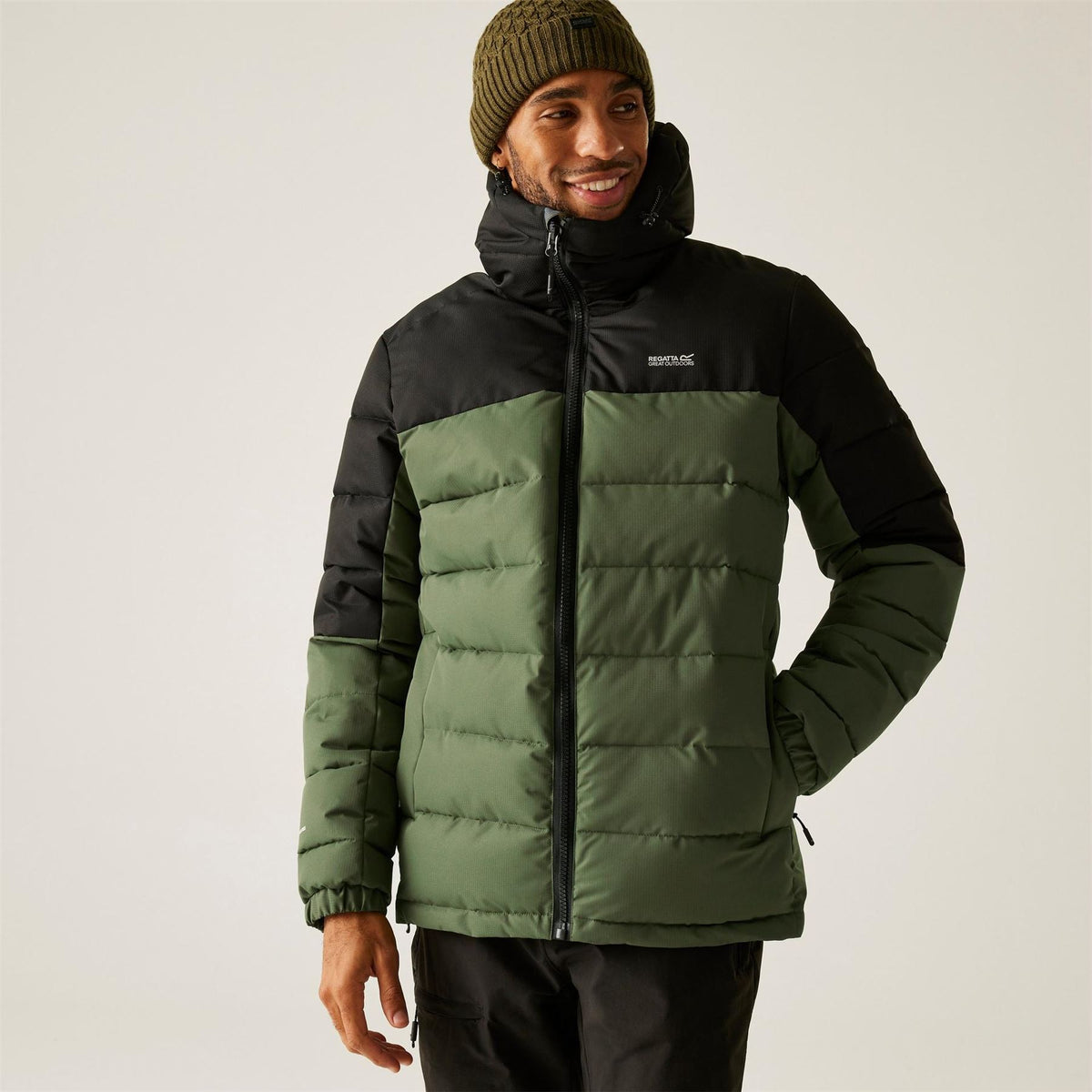 Regatta Aldthorn Synthetic Down Long Sleeve Insulated Puffer Jacket