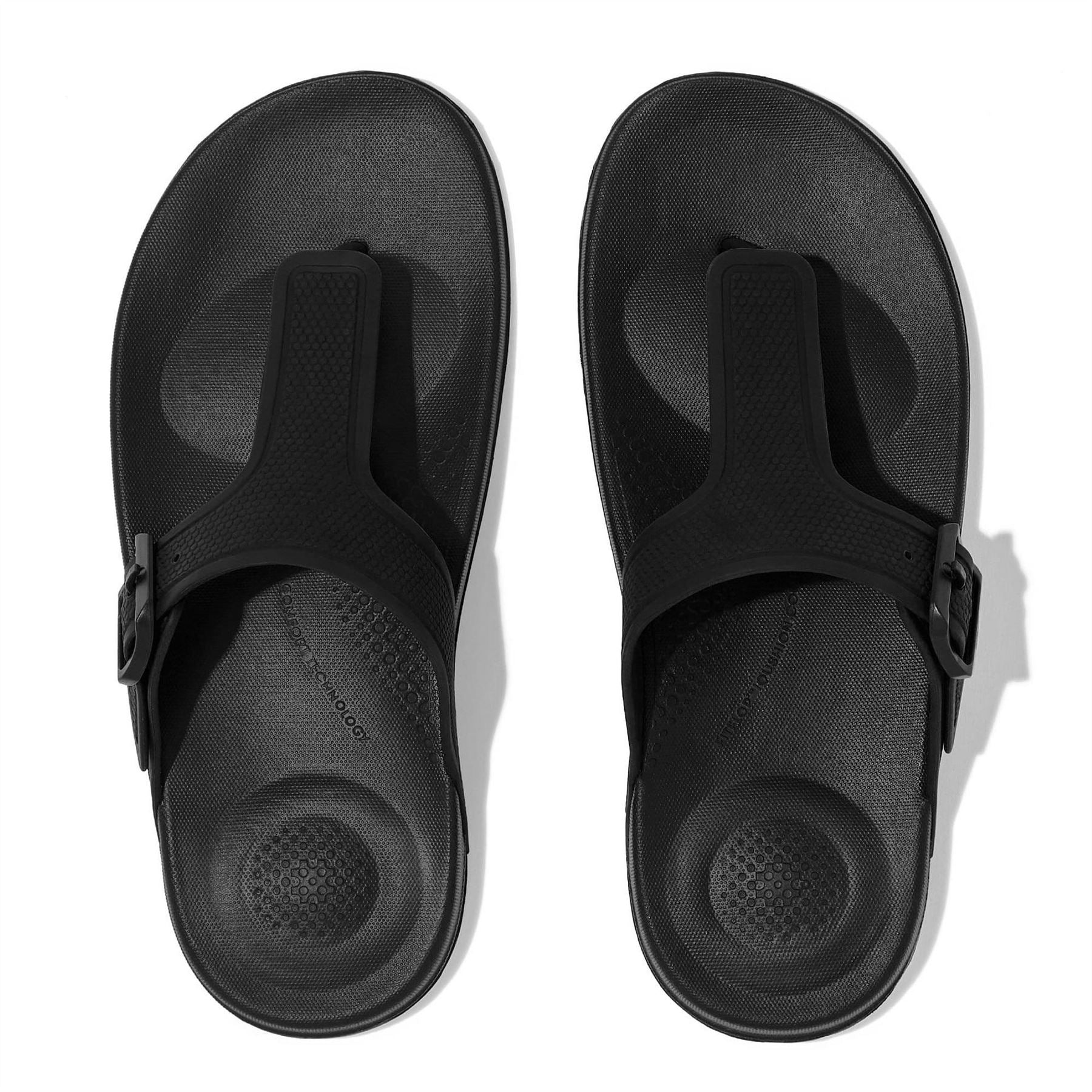 Fitflop Adjustable Buckle Flip Flops
