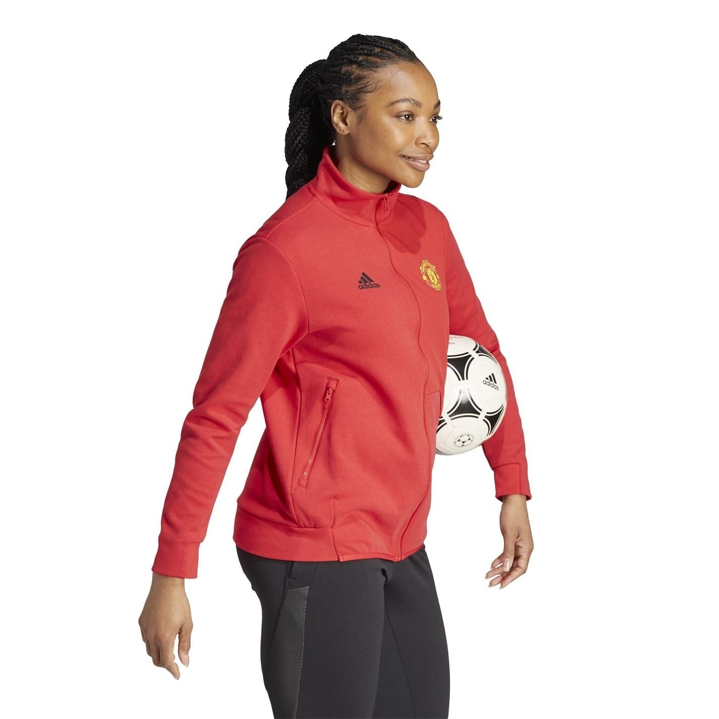 adidas Womens Manchester United Anthem Jacket