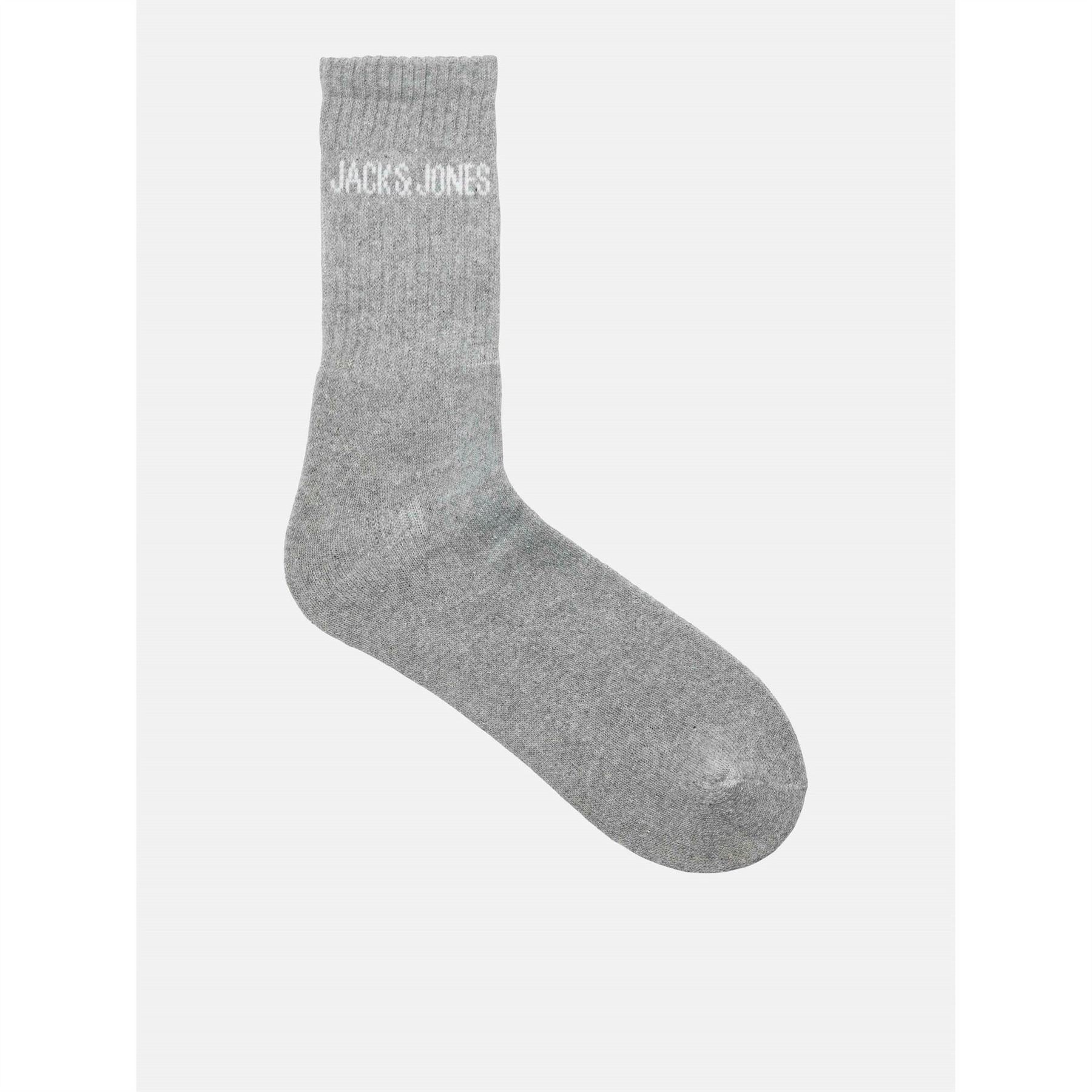 Jack and Jones Regen Mens 5 Pack Crew Socks