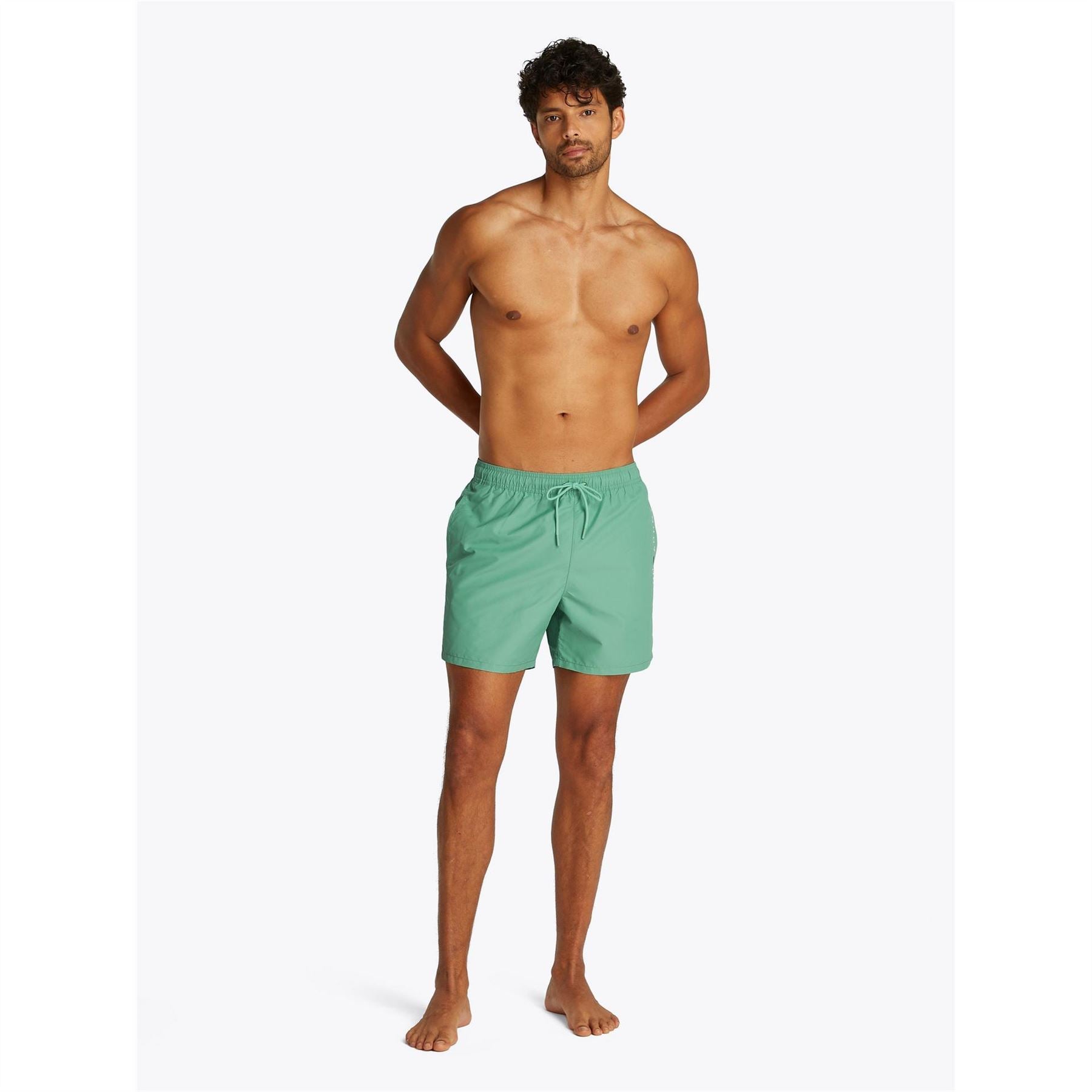 Tommy Hilfiger Regular Fit Swim Short with Drawstring