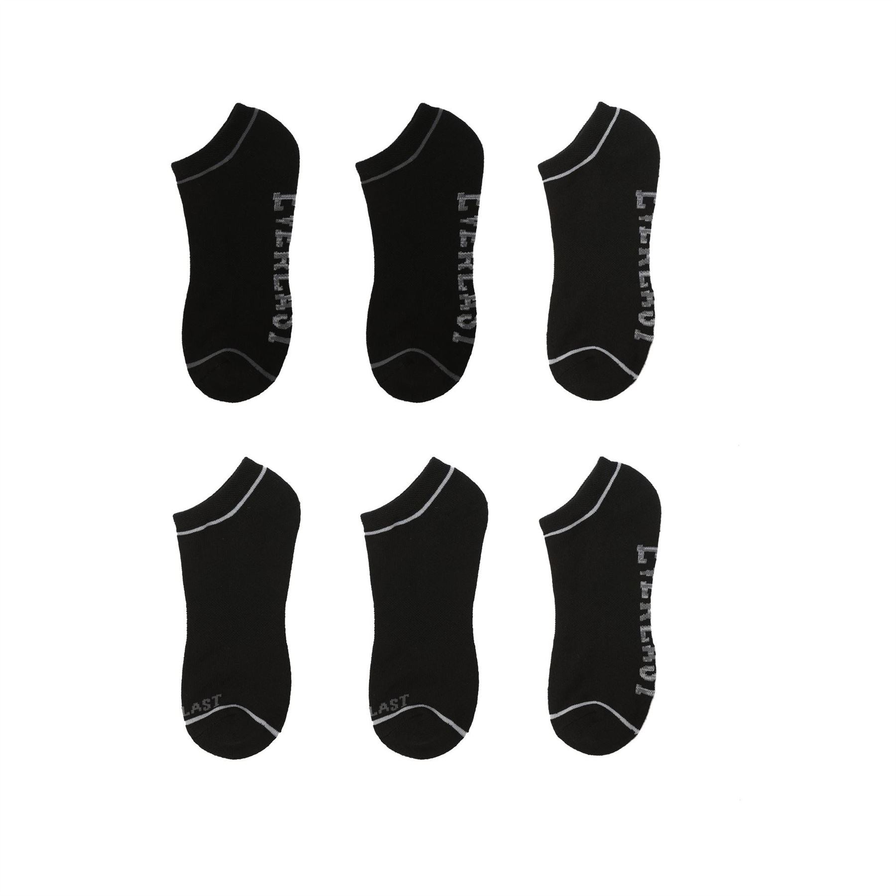 Everlast Mens 6 Pack Trainers Socks