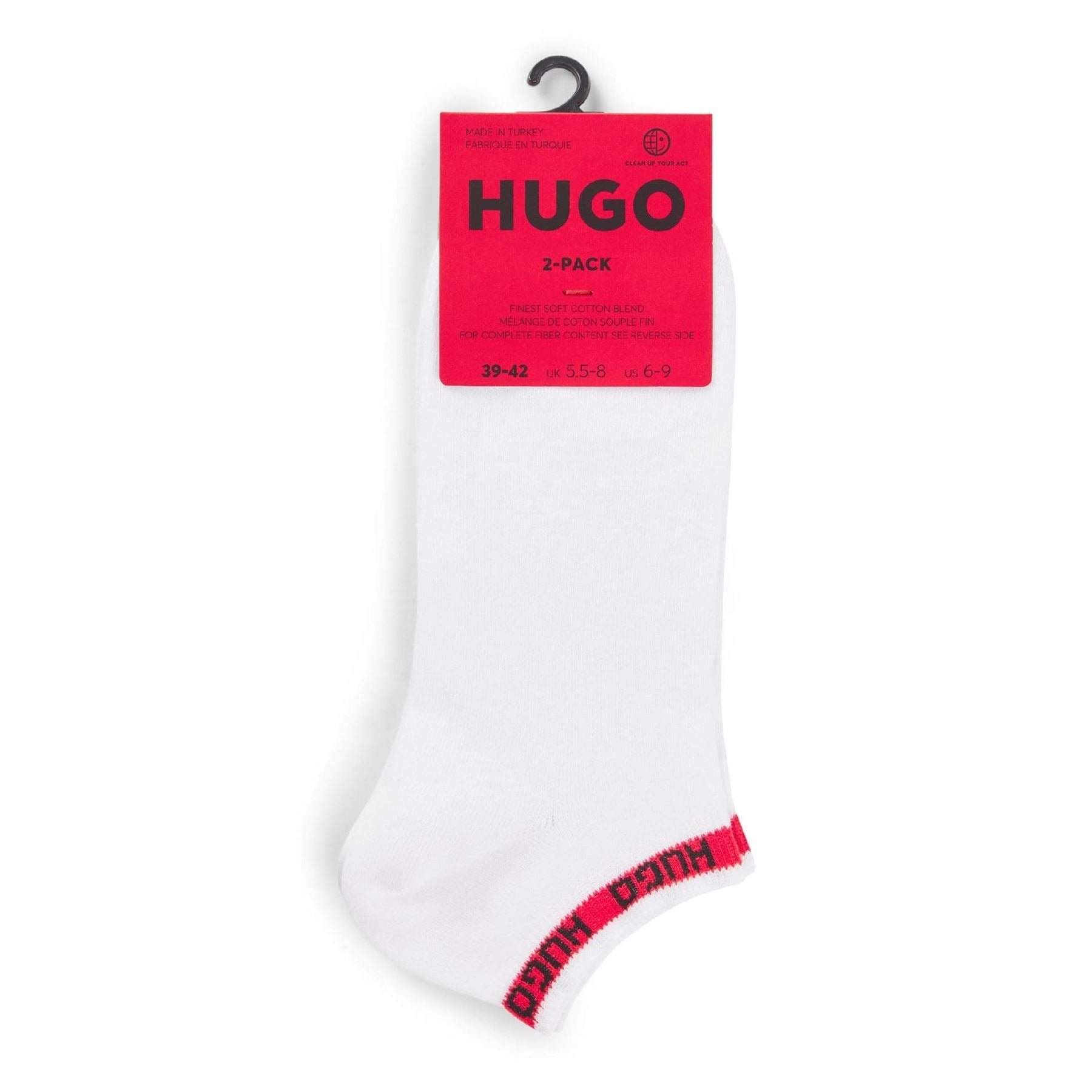 Hugo Pack Of Tape Logo Socks