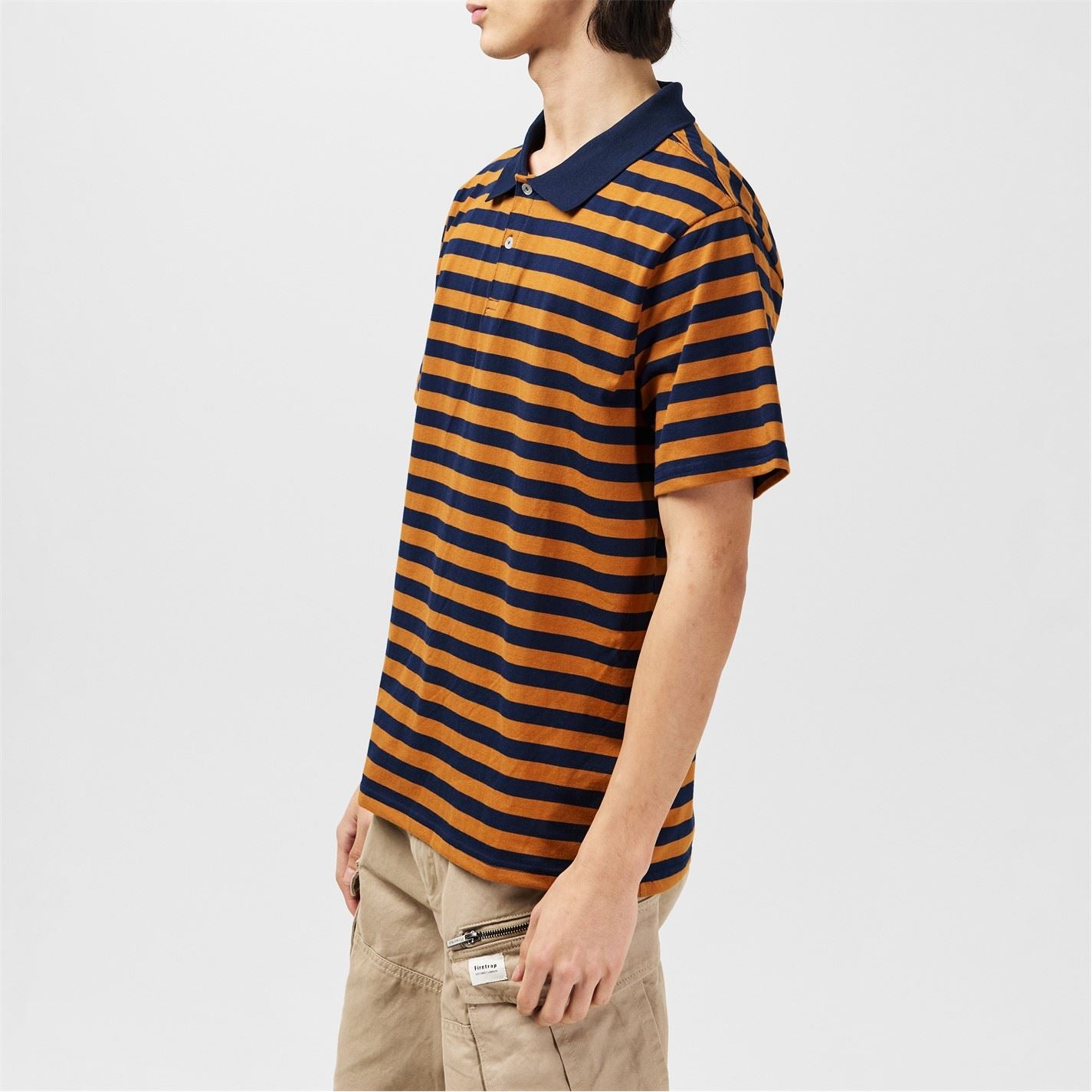 Firetrap Striped Polo