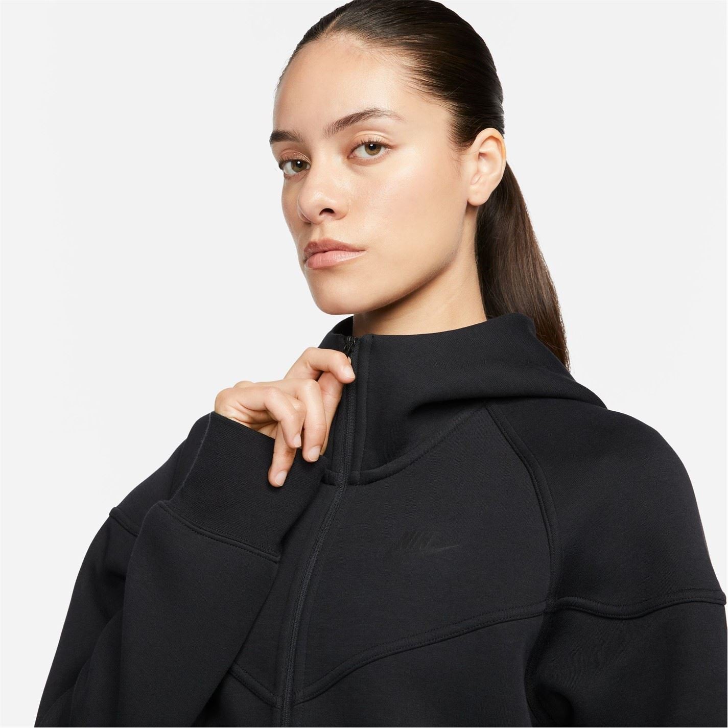 Nike Womens Sportswear Tech Fleece Full Zip Hoodie