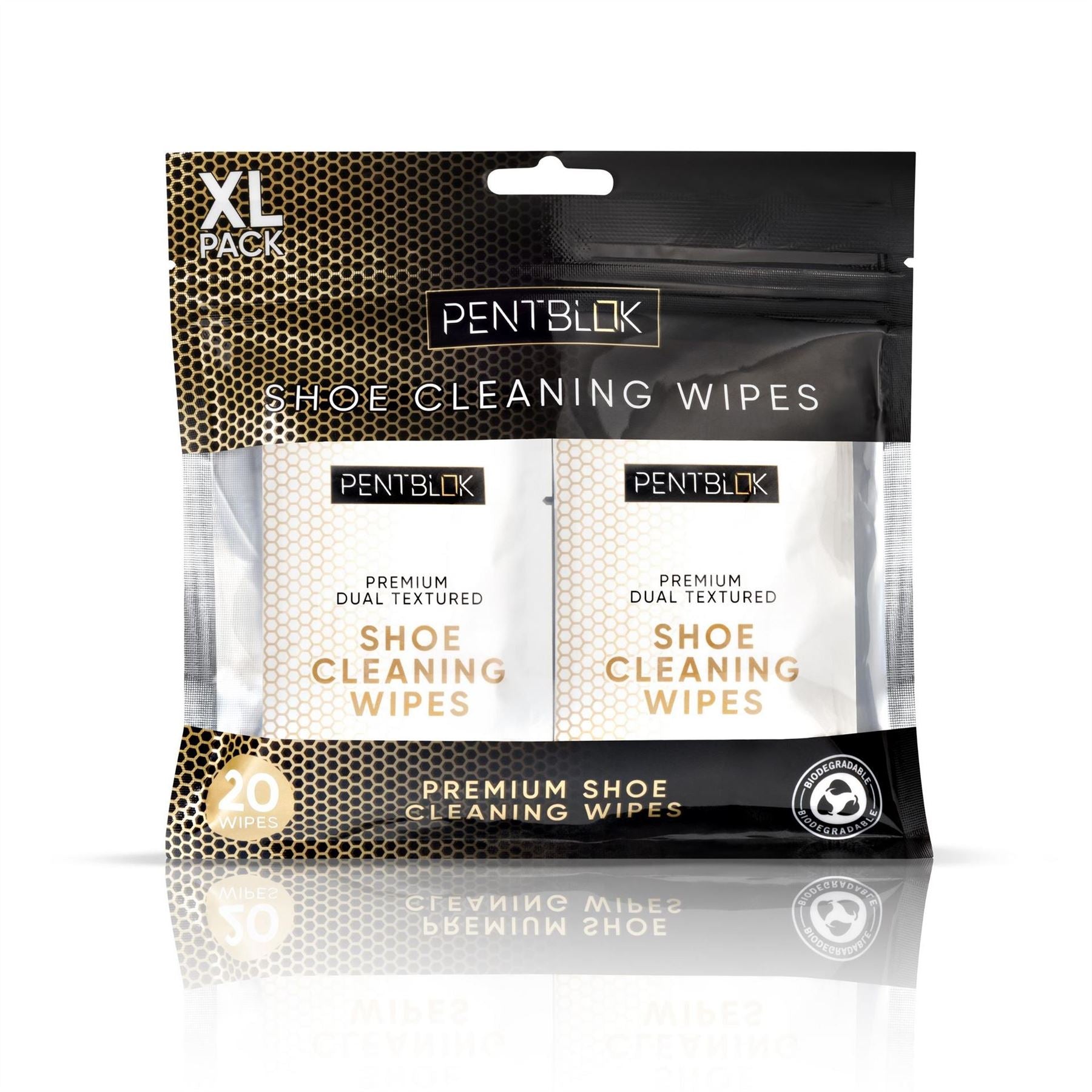 PentBlok Shoe Cleaning Wipes