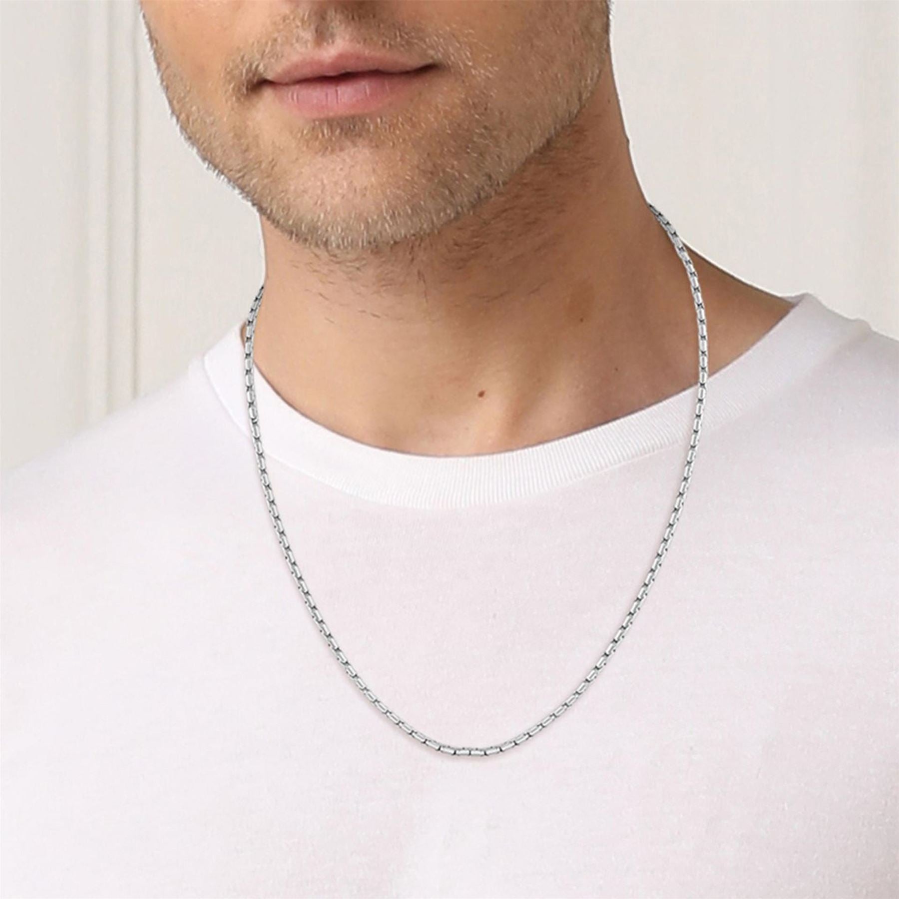 Boss Evan Chain Stainless Steel Necklace