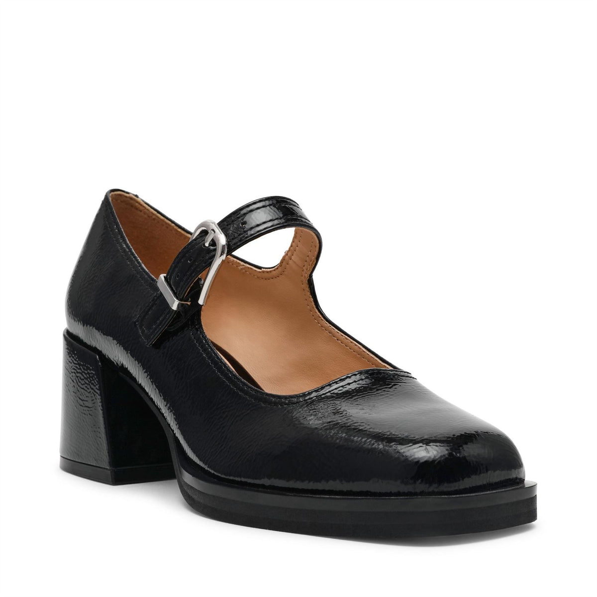 Steve Madden Lisbon Loafers with Block High Heels