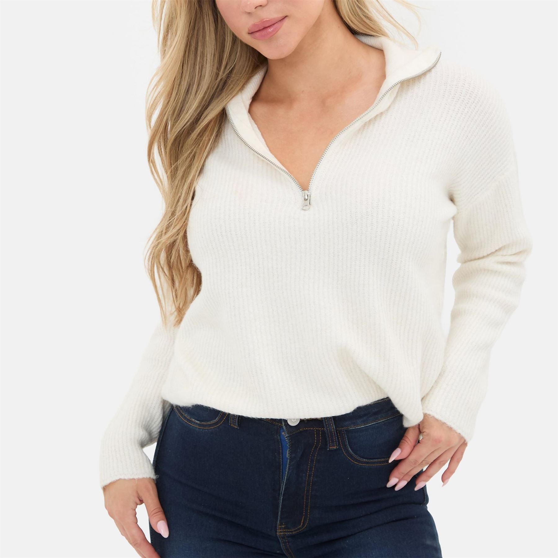 I Saw It First Neck Jumper