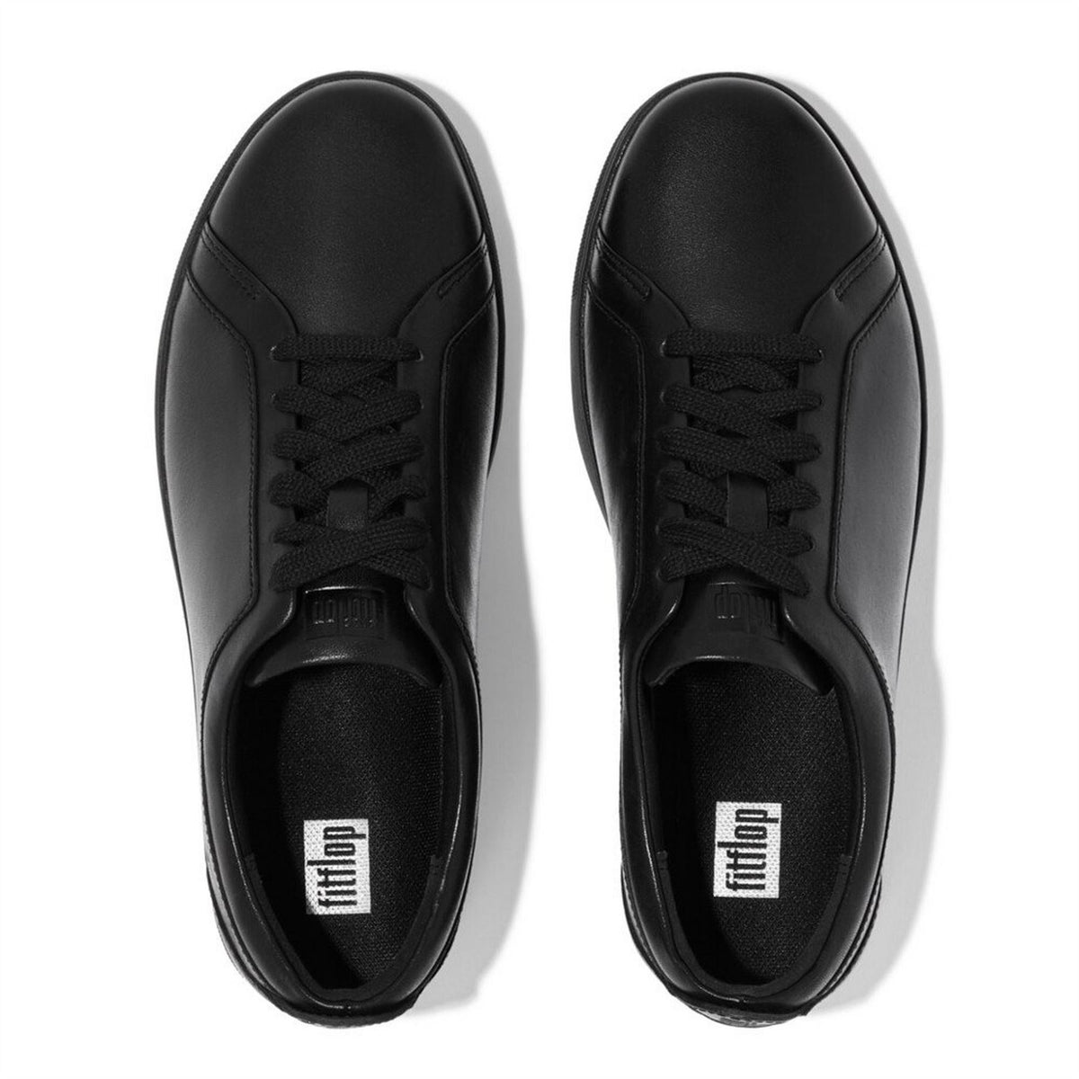 FitFlop Flowease Metallic Lace-Up Sneakers