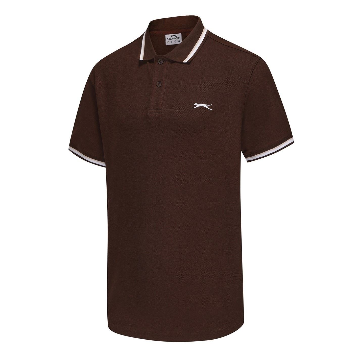 Slazenger Mens Tipped Polo Shirt