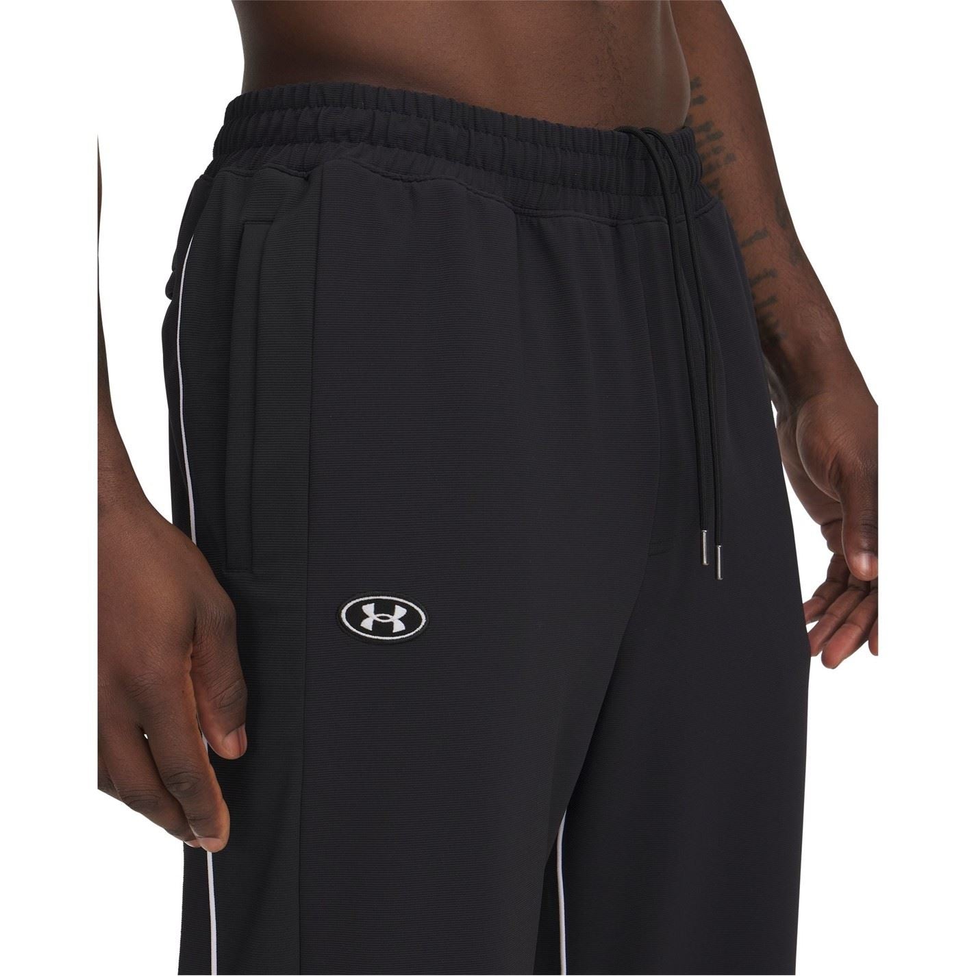 Under Armour Tricot Open Hem Poly Joggers Tracksuit