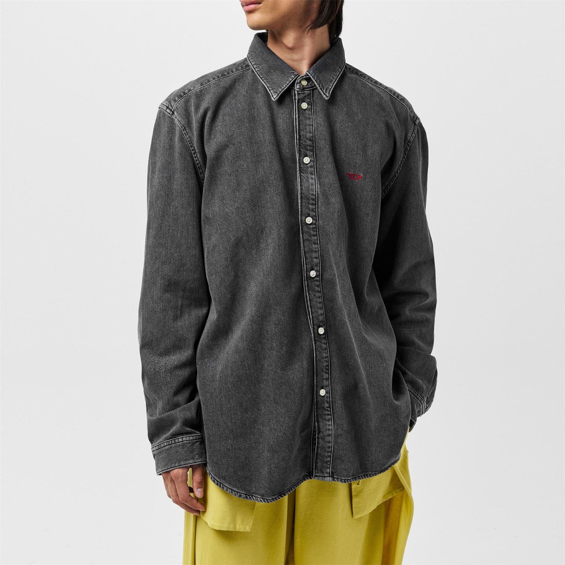 Diesel Long Sleeve Denim Shirt