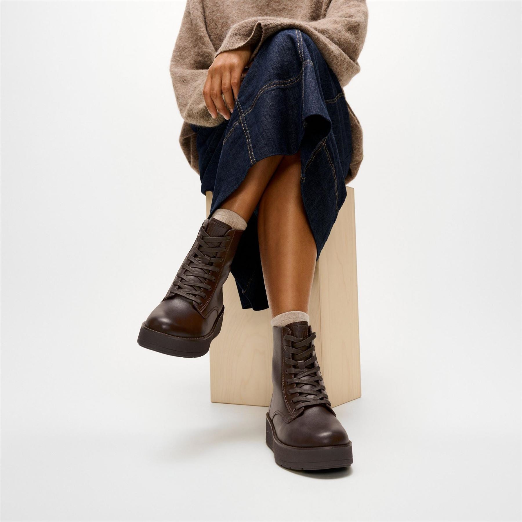 FitFlop Gen Ff Leather Lace Up Chukka Boots