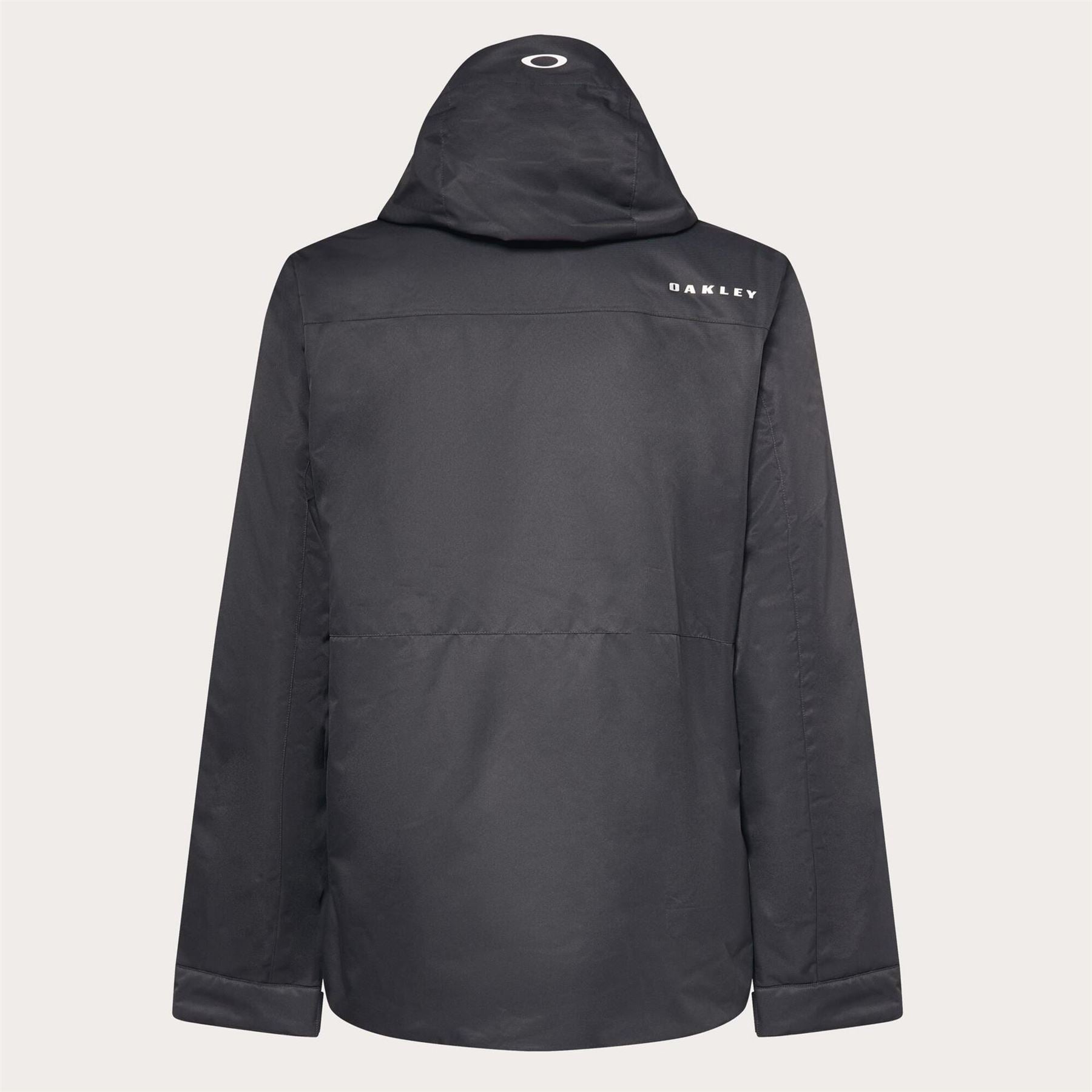 Oakley Westview Solid Patterned Hooded Snap Button Ski Jacket