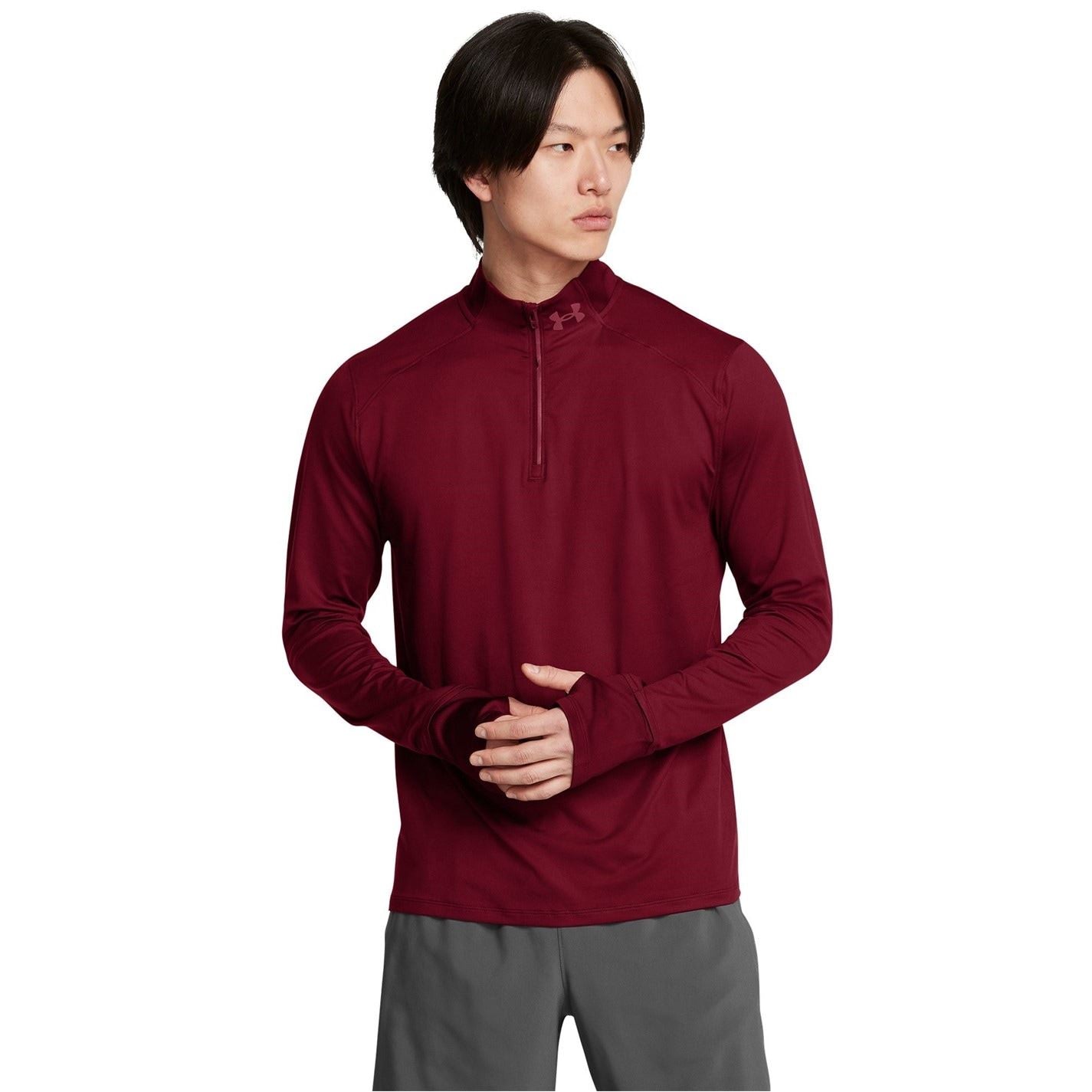 Under Armour Mens Armour Qualifier Run Quarter Zip