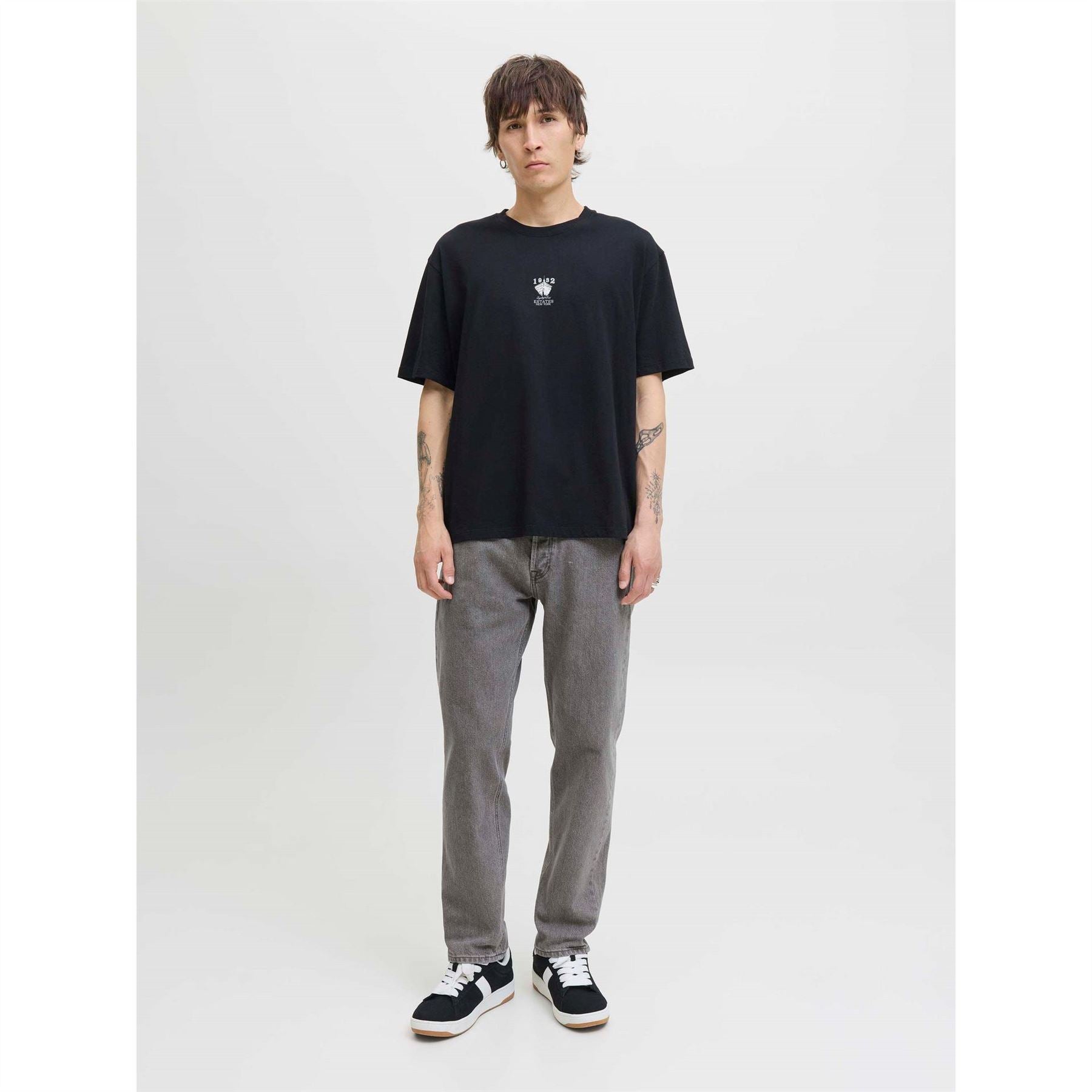 Jack and Jones Chris Original Five Pocket Straight Fit Jeans
