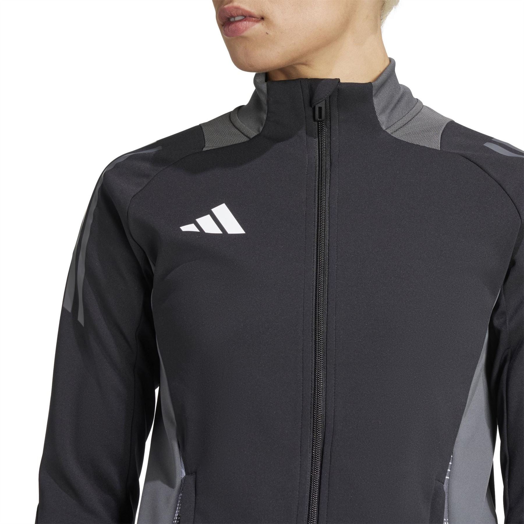adidas Tiro24 Funnel Neck Raglan Sleeve Athletic Top