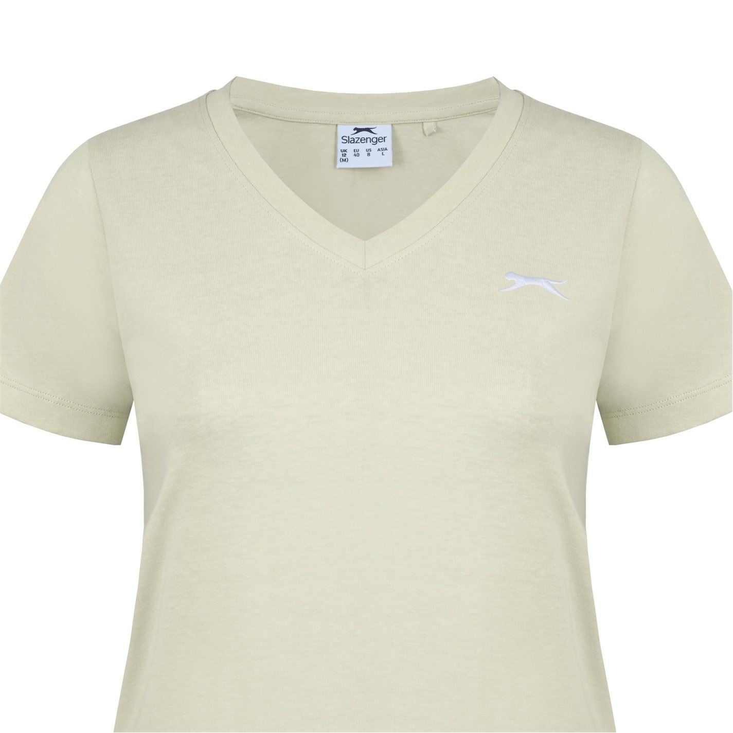 Slazenger Ladies V Neck Tee Shirt