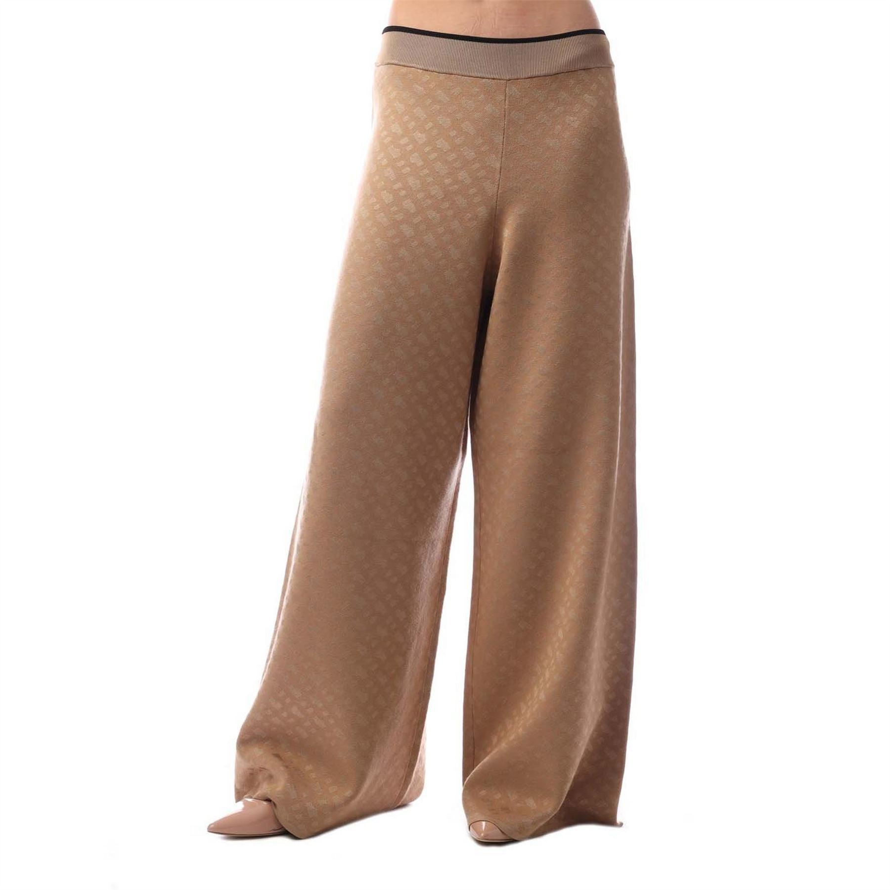 Boss Filara Geometric Patterned Palazzo Pants