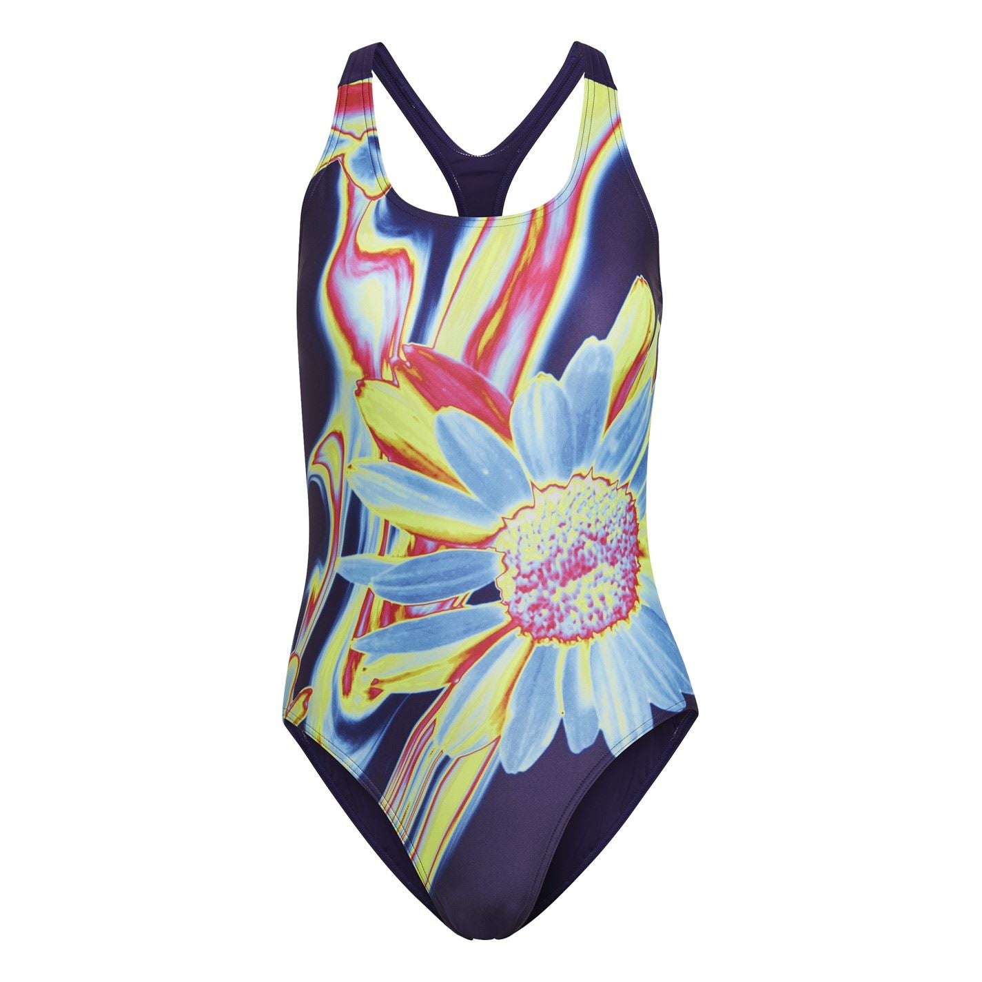 adidas Positivisea Floral Patterned Swimsuit
