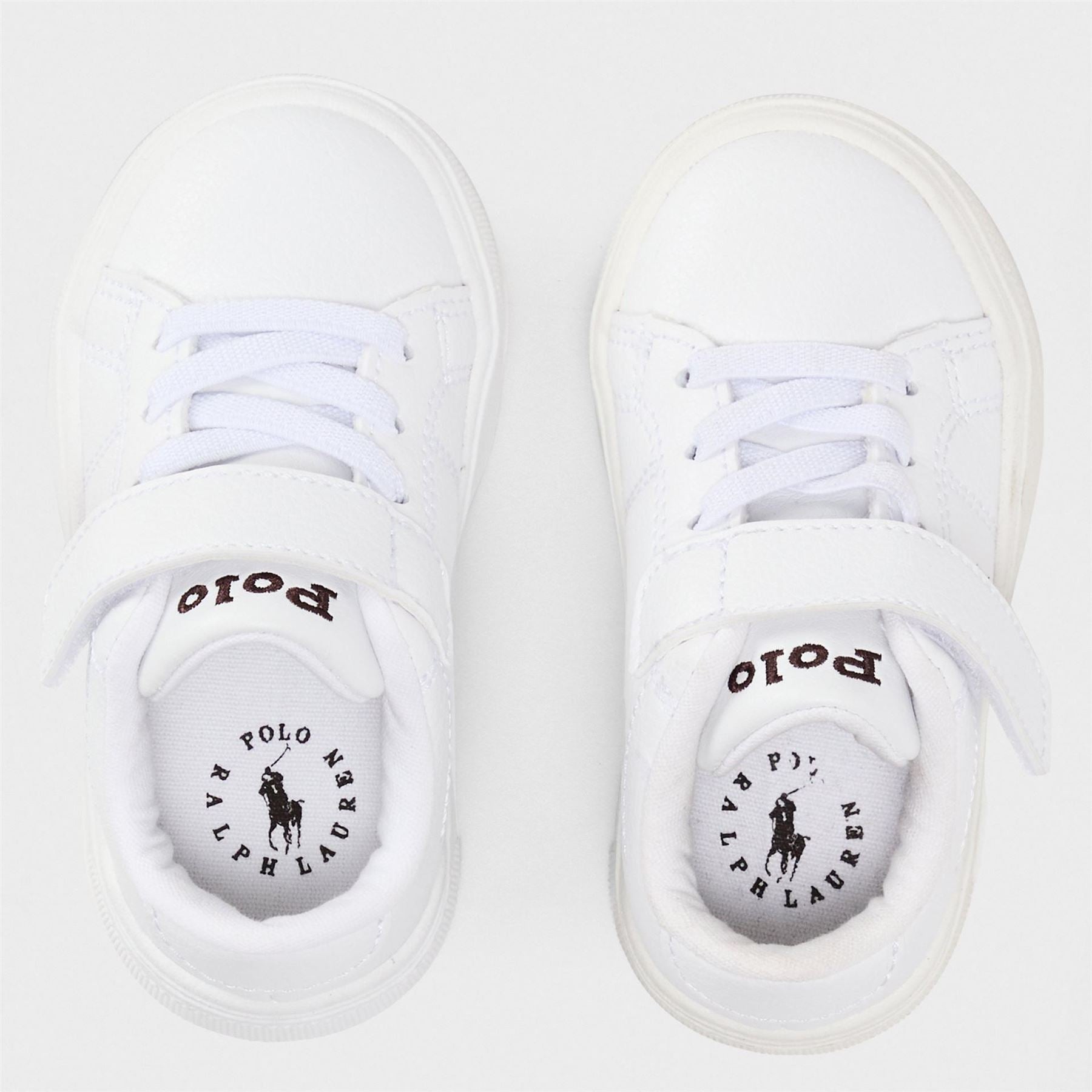 Polo Ralph Lauren Infants Low Top Lace-Up Crib Sneakers