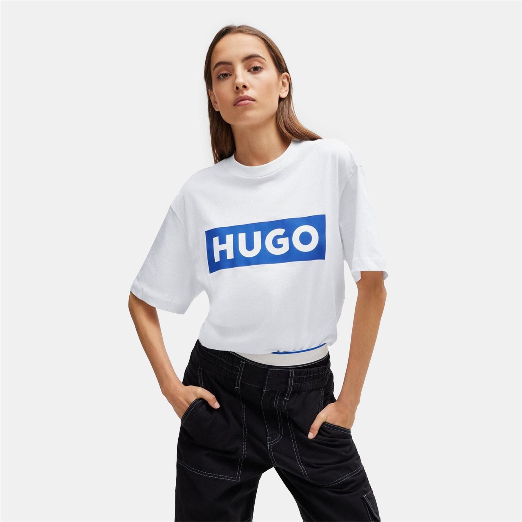 Hugo HUGO Iconic Logo Short Sleeve T Shirt