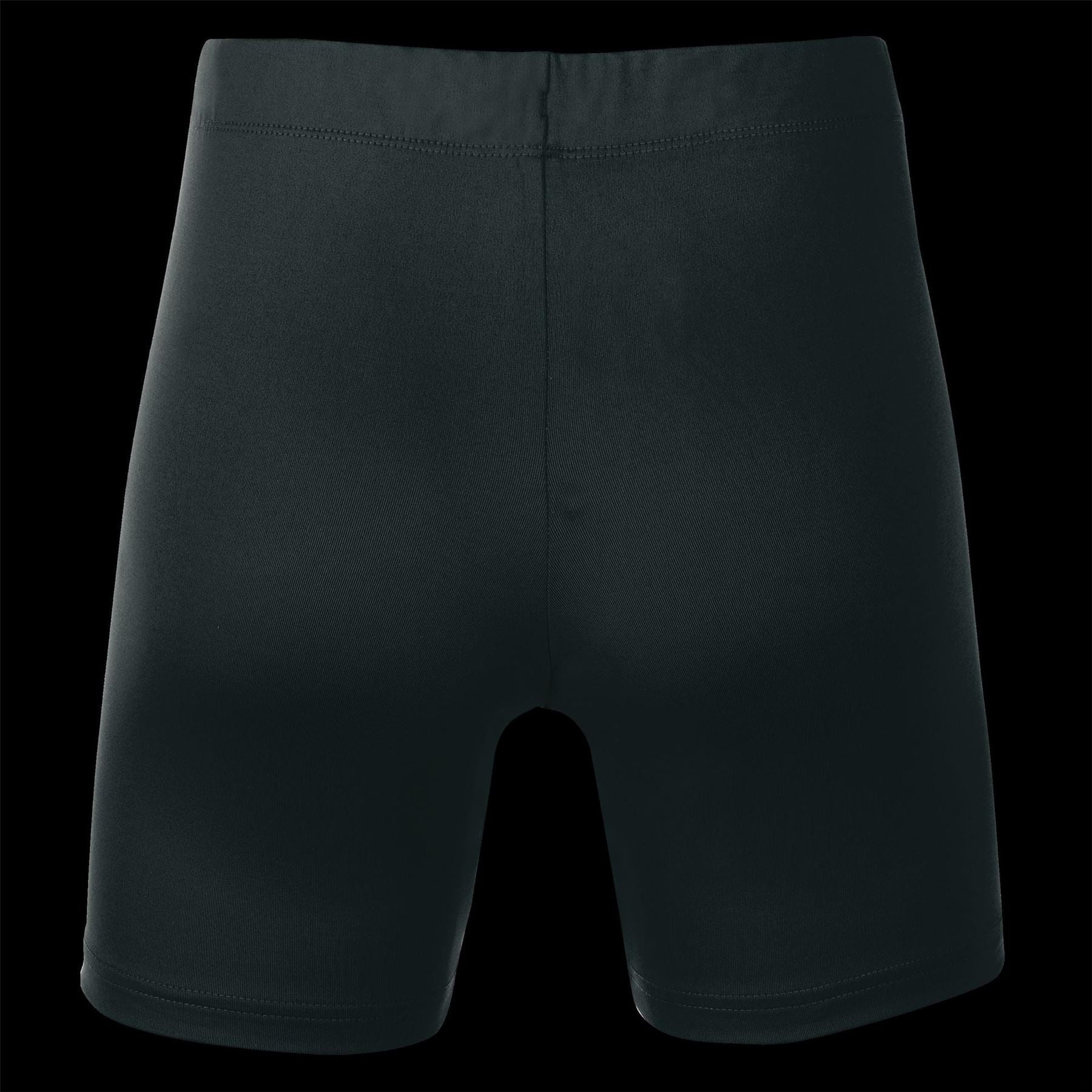 Nike Solid Patterned Compression Shorts with Logo
