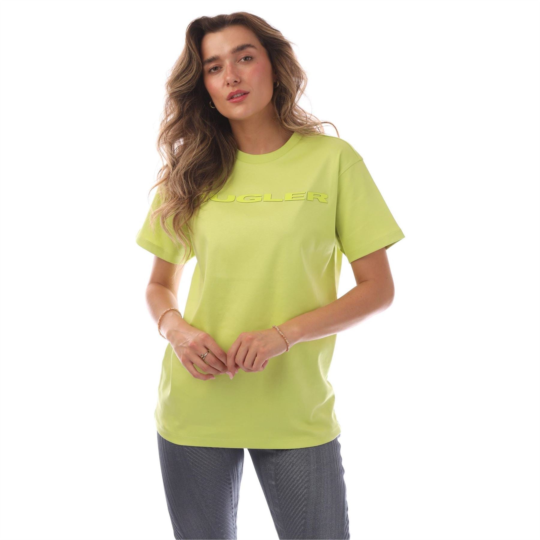 Mugler Logo Regular Fit T-Shirt