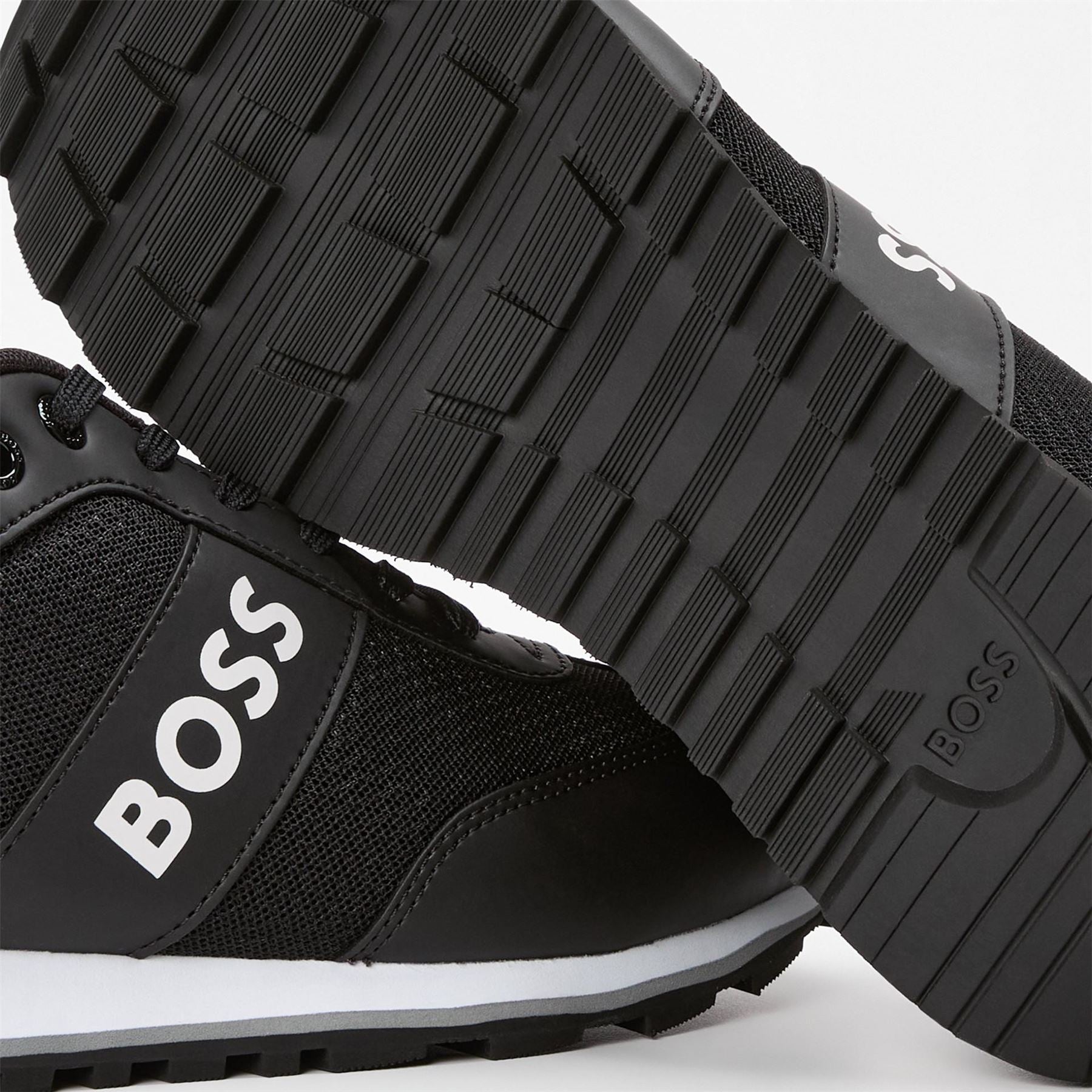Boss Round Toe Flat Heel Parkour Trainers