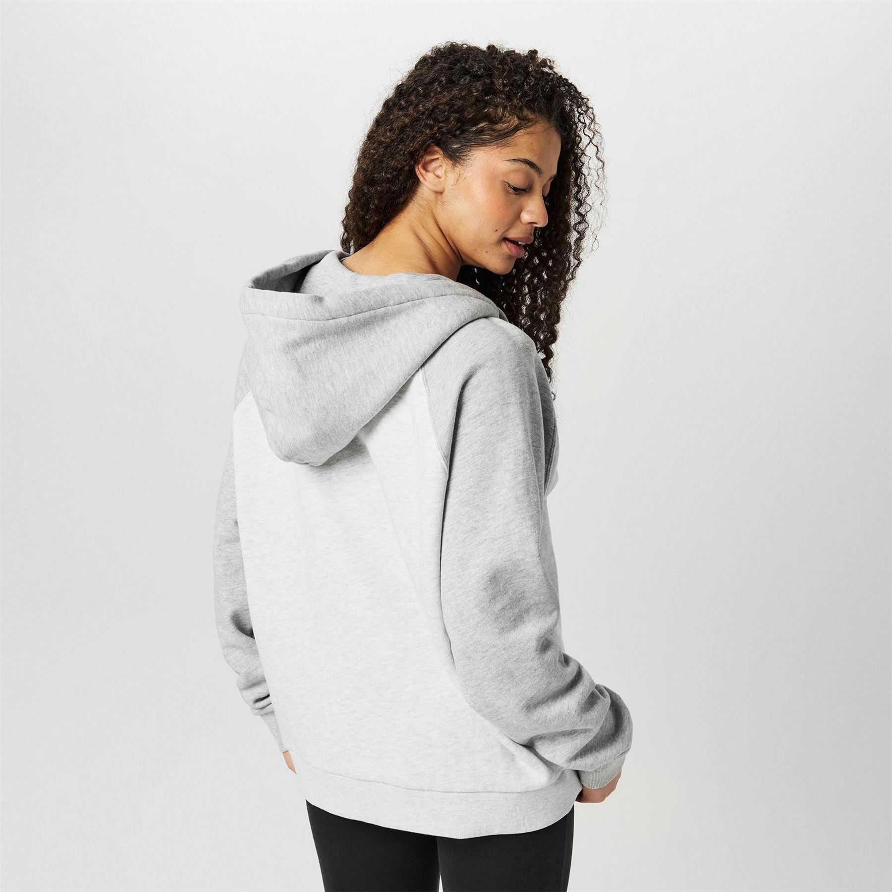 Jack Wills Hooded Color Block Sweat Jacket with Ribbed Cuff