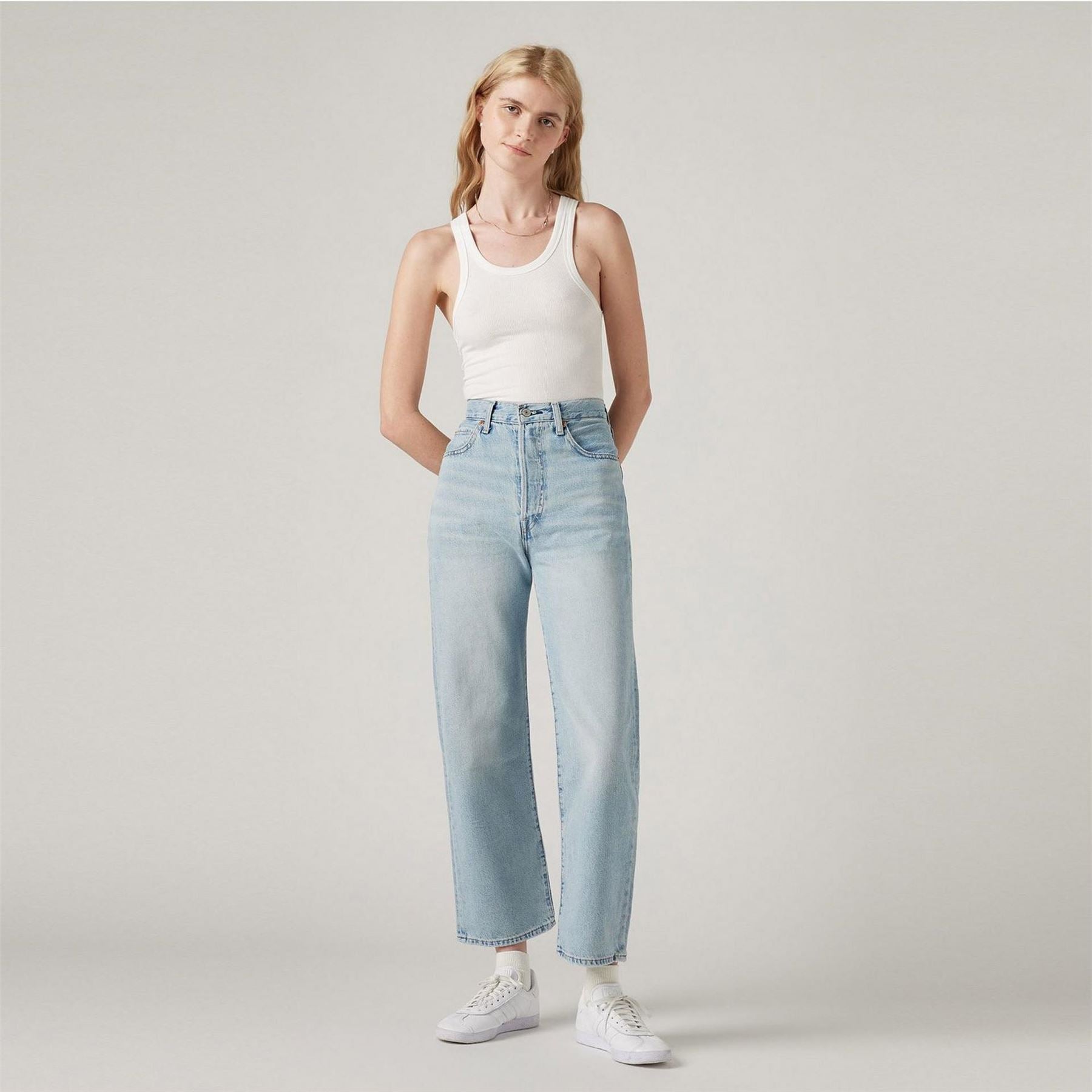 Levis Ribcage Straight Ankle Middle
