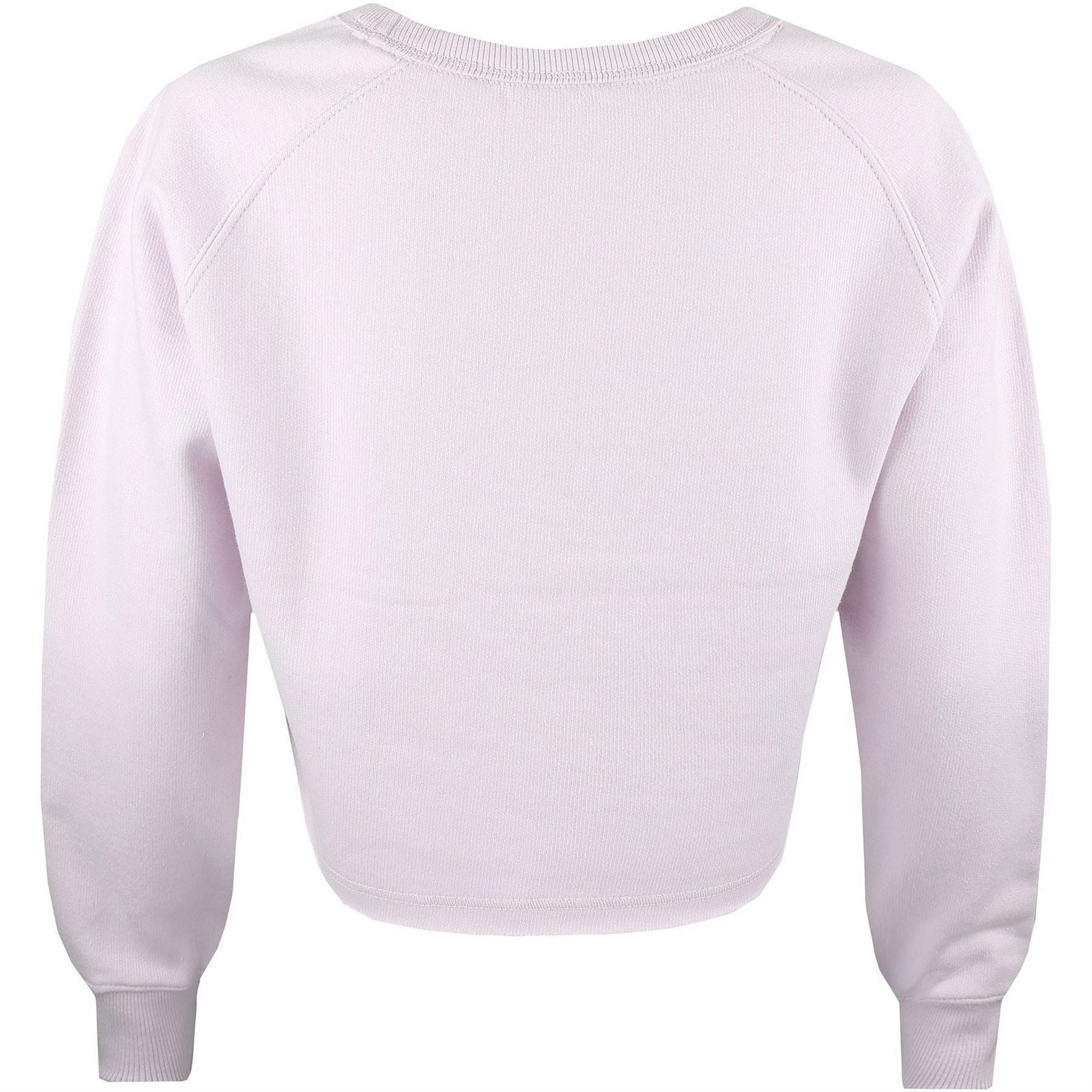 Disney Mickey Mouse Graphic Cropped Raglan Sleeve Sweater