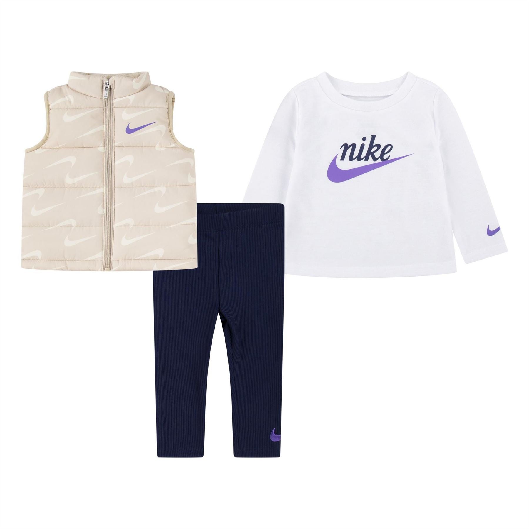 Nike First Impressions 3pc Set Top And Legging
