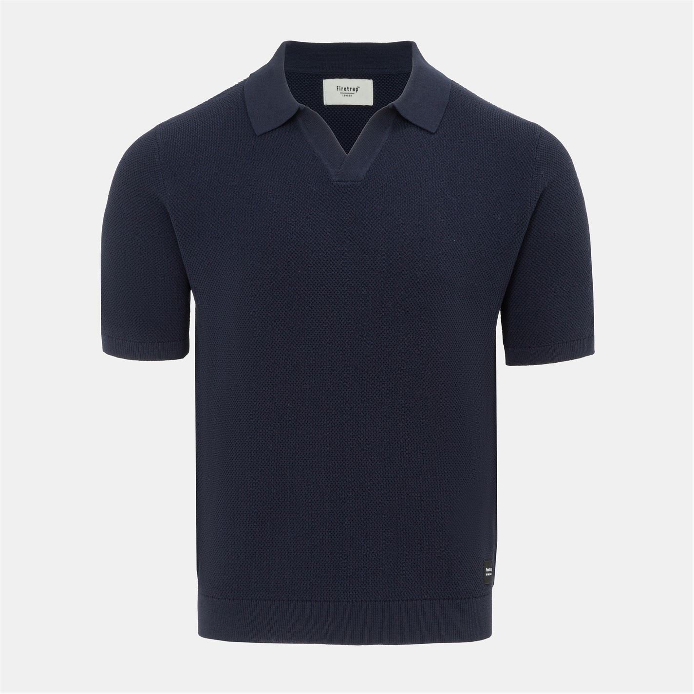 Firetrap Polo Striped Classic Collared T-Shirt