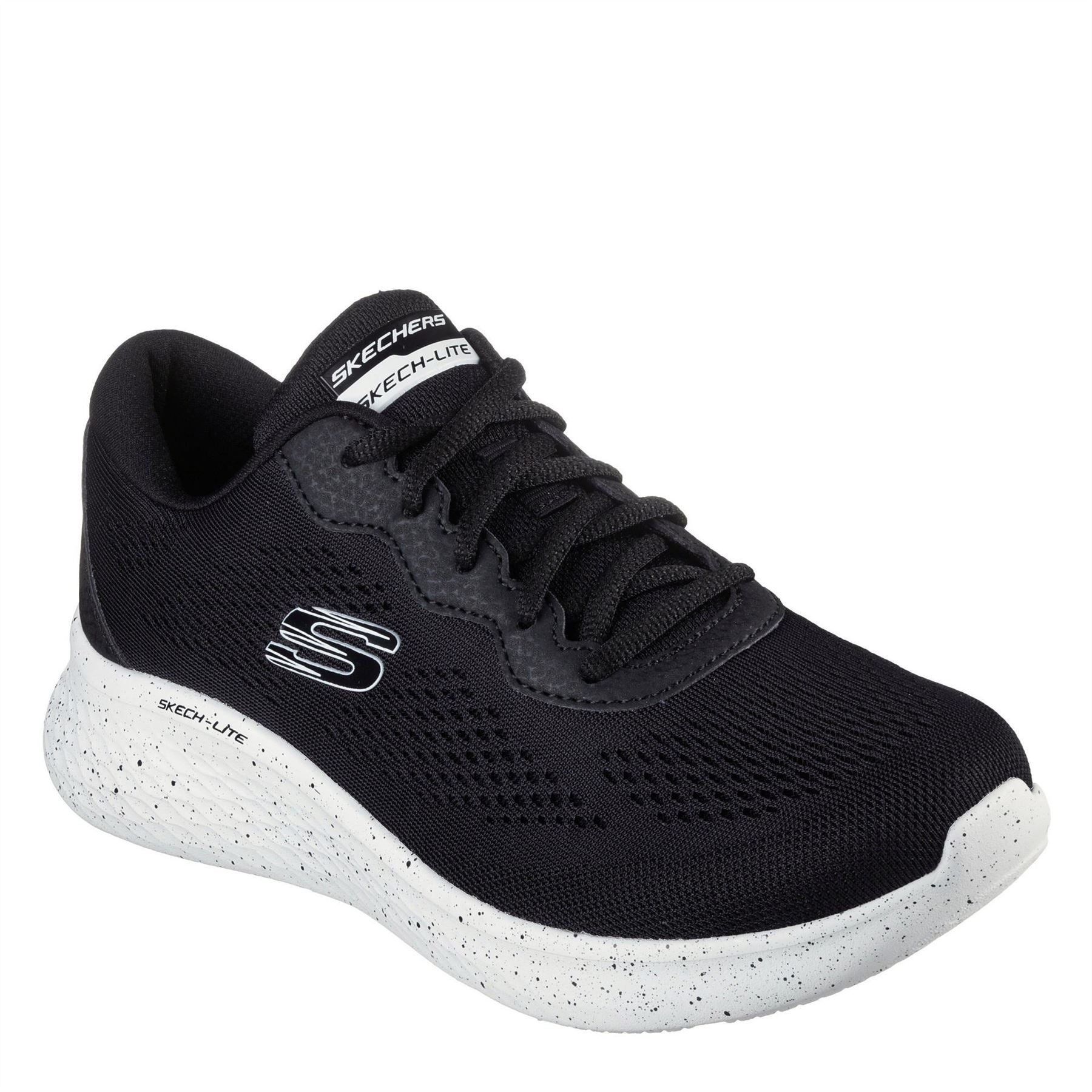 Skechers Mesh W Speckle Trim Lac Slip On Trainers Girls
