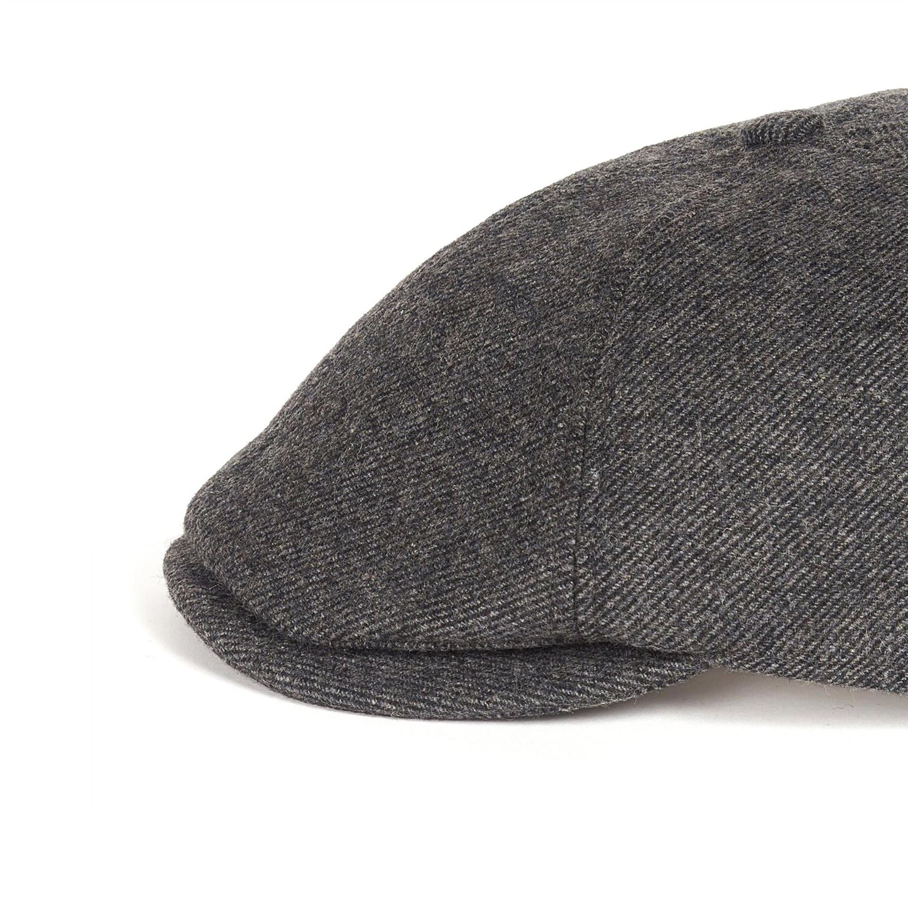 Barbour Claymore Wool Herringbone Baker Boy Hat