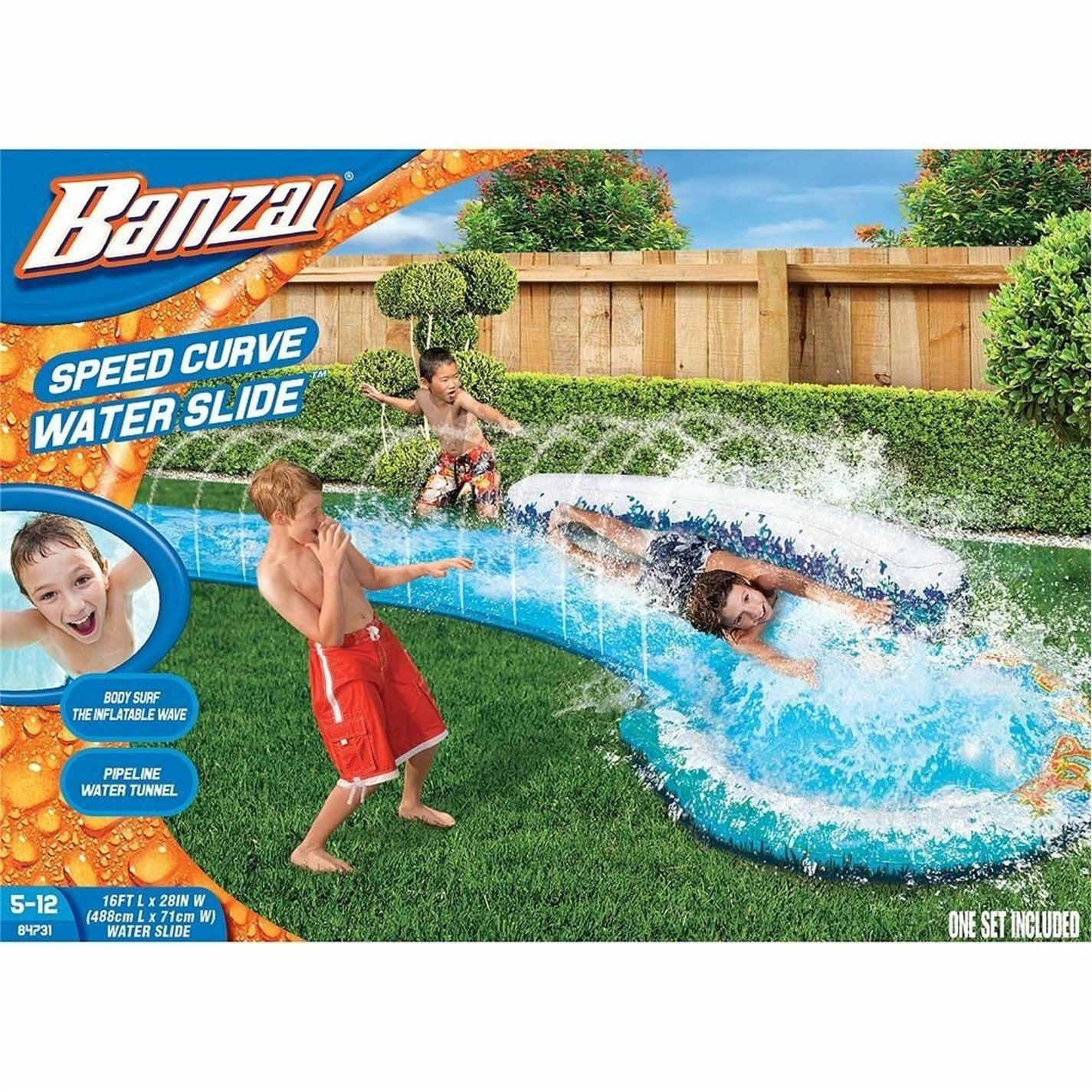 Banzai 16ft Speed Curve Water Slide